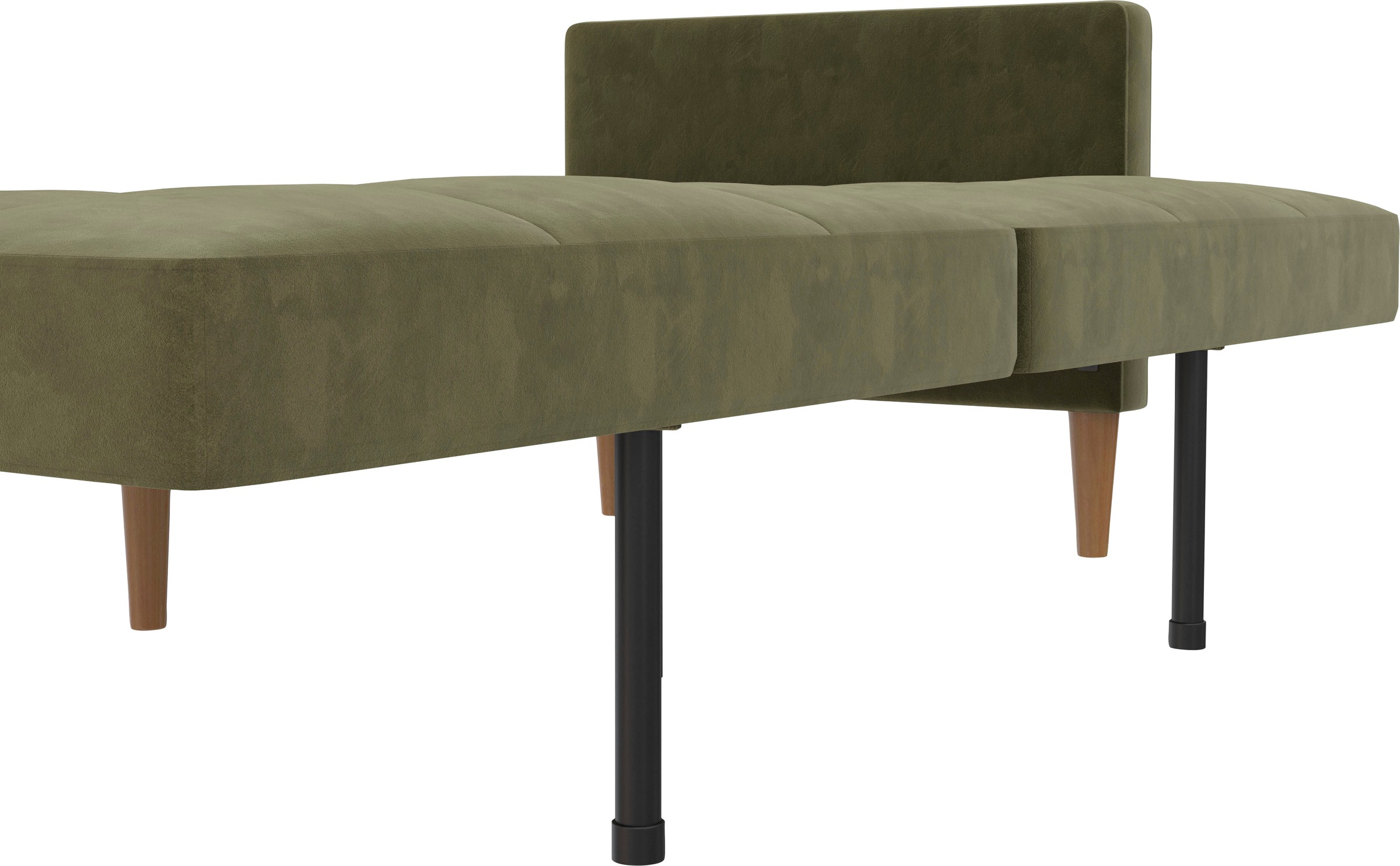 Dorel Home 3-Sitzer »Lilly«, Bett-Funktion, Rückenlehne 3-fach verstellbar, Sitzhöhe 43 cm