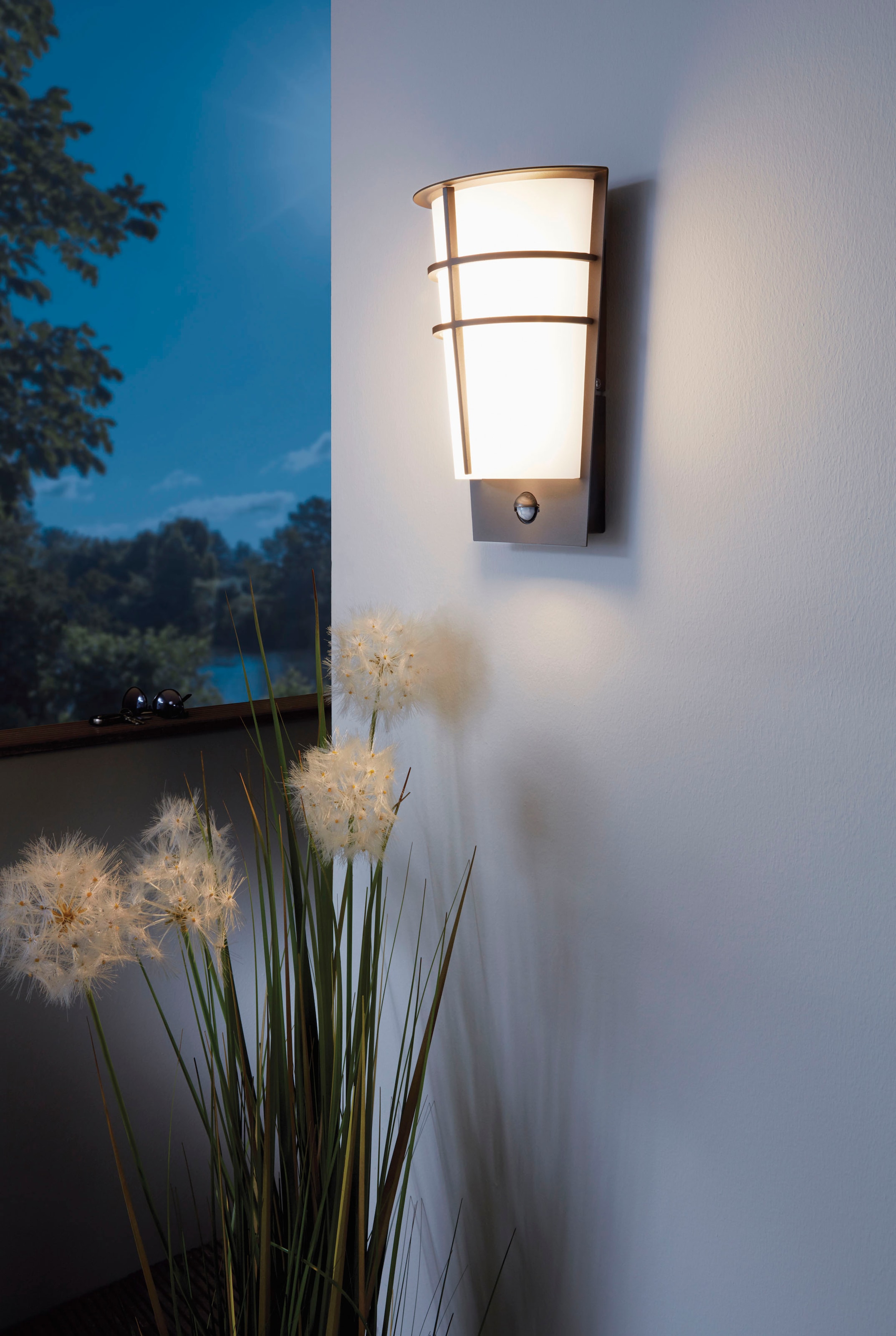 EGLO LED Außen-Wandleuchte »BREGANZO1«, 2 flammig-flammig, Eckmontage  möglich, LED tauschbar online kaufen | mit 3 Jahren XXL Garantie