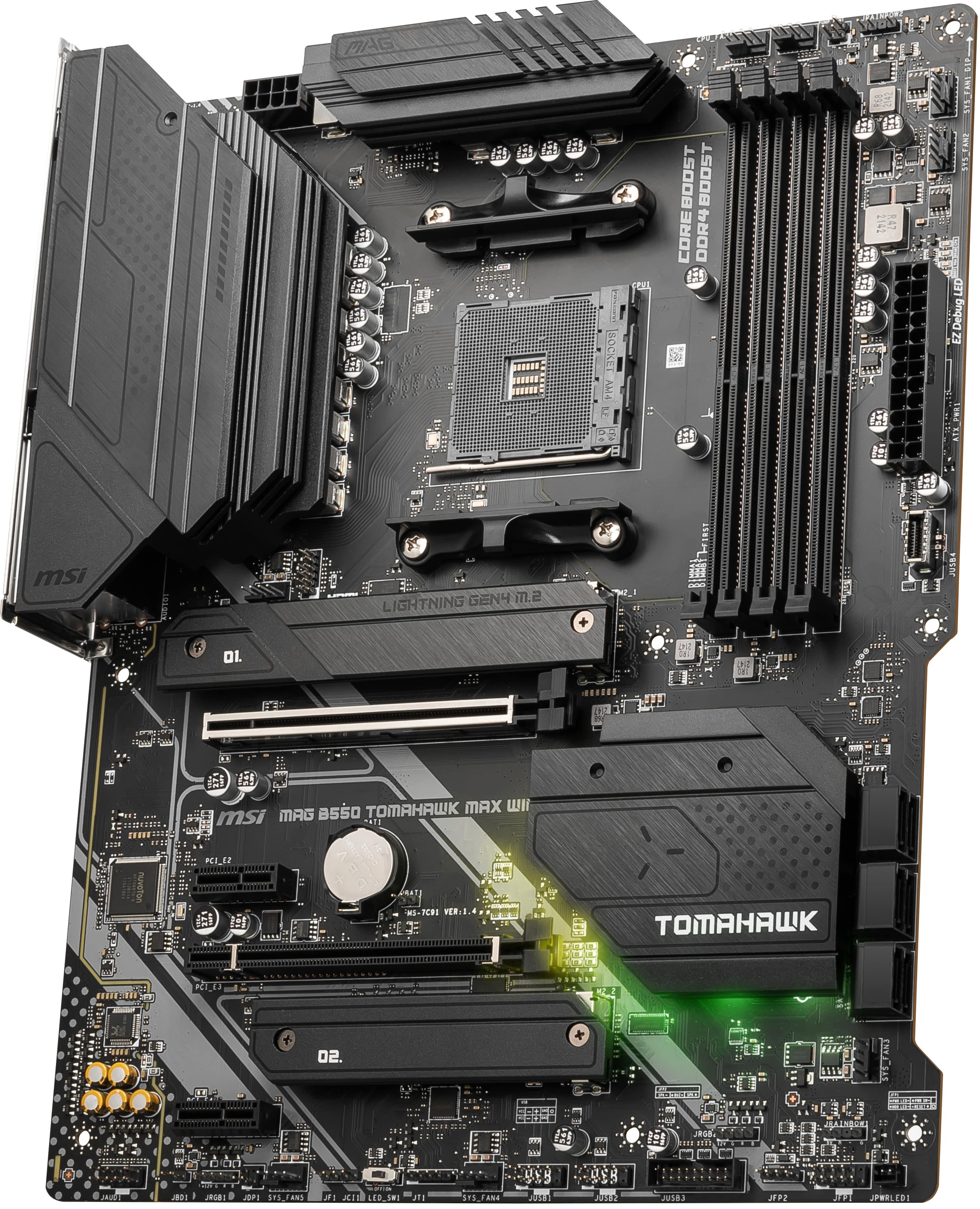 MSI Mainboard »MAG B550 TOMAHAWK MAX WIFI«