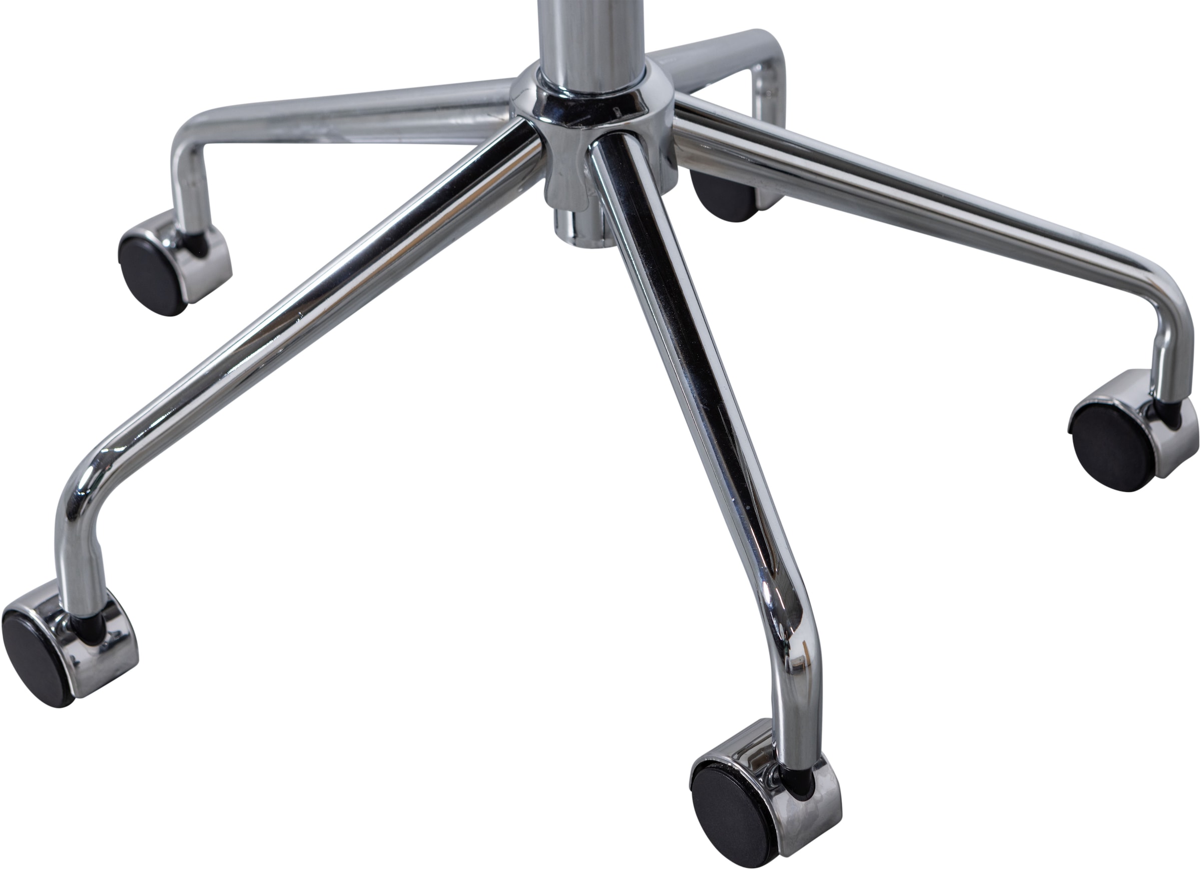 WOOOD Drehstuhl »Kova mit Rippenstoff-Bezug höhenverstellbar, B 54 x T 60 x H 87 cm« () Drehbar, Hohe Verschleißfestigkeit, Tragkraft 125 kg