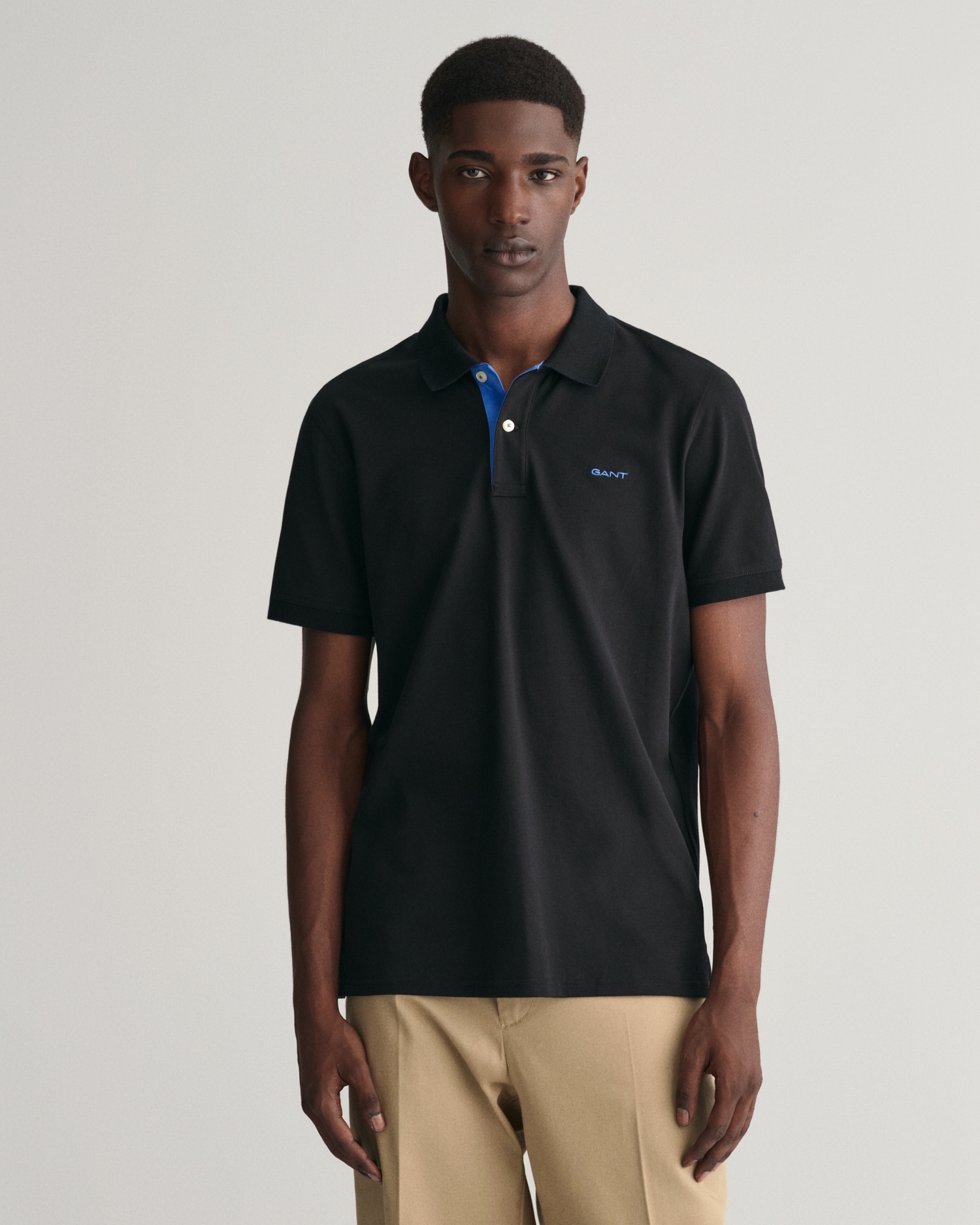 Gant Poloshirt »REG CONTRAST PIQUE SS RUGGER«, mit kontrastfarbenen Einsätzen