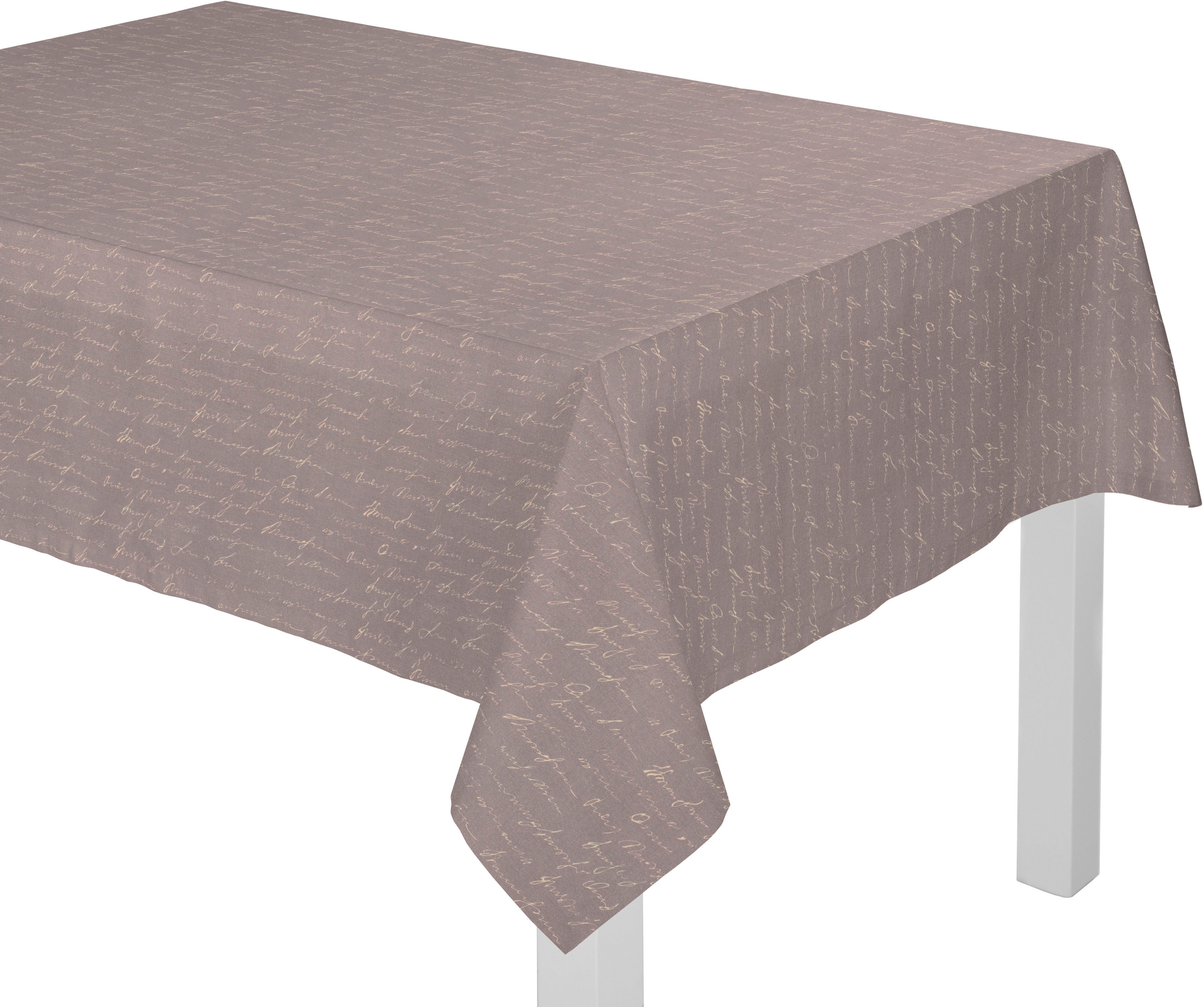 Adam Tischdecke "Scribble" aus Leinen und Bio-Baumwolle,Made in Germany