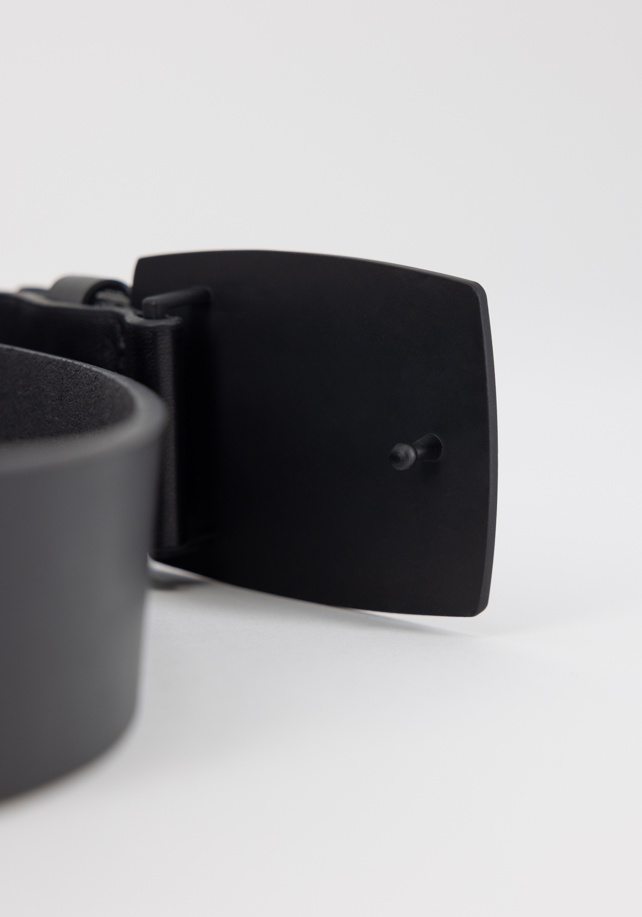 Alpha Industries Ledergürtel »All Black Belt«