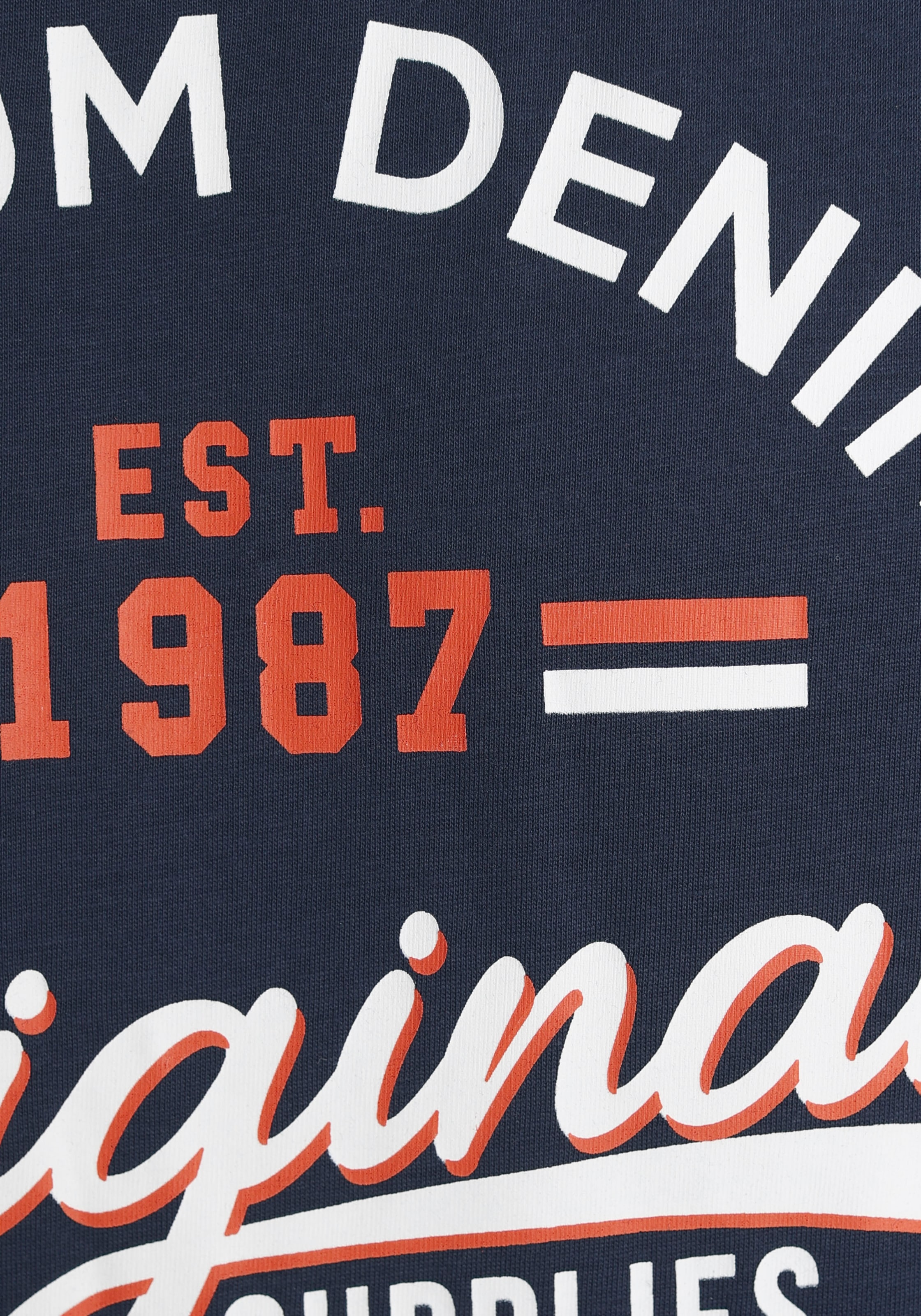 AJC T-Shirt kurzärmelig,  schmal geschnitten,  mit stylischem Druck