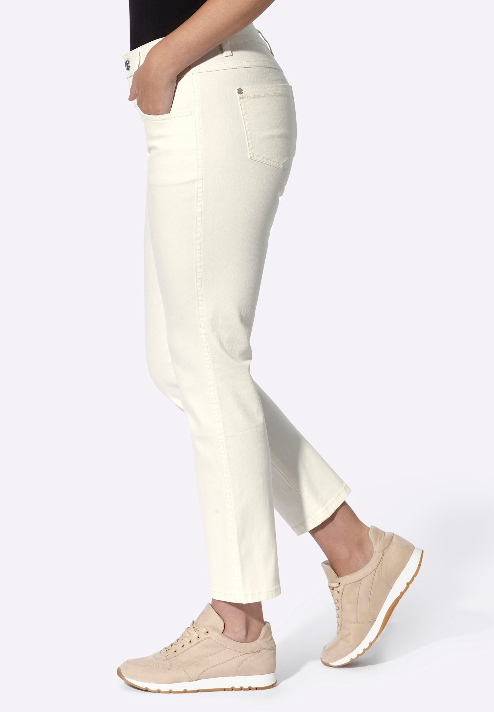 heine Bequeme Jeans »Jeans Jeans mit Passformsattel«