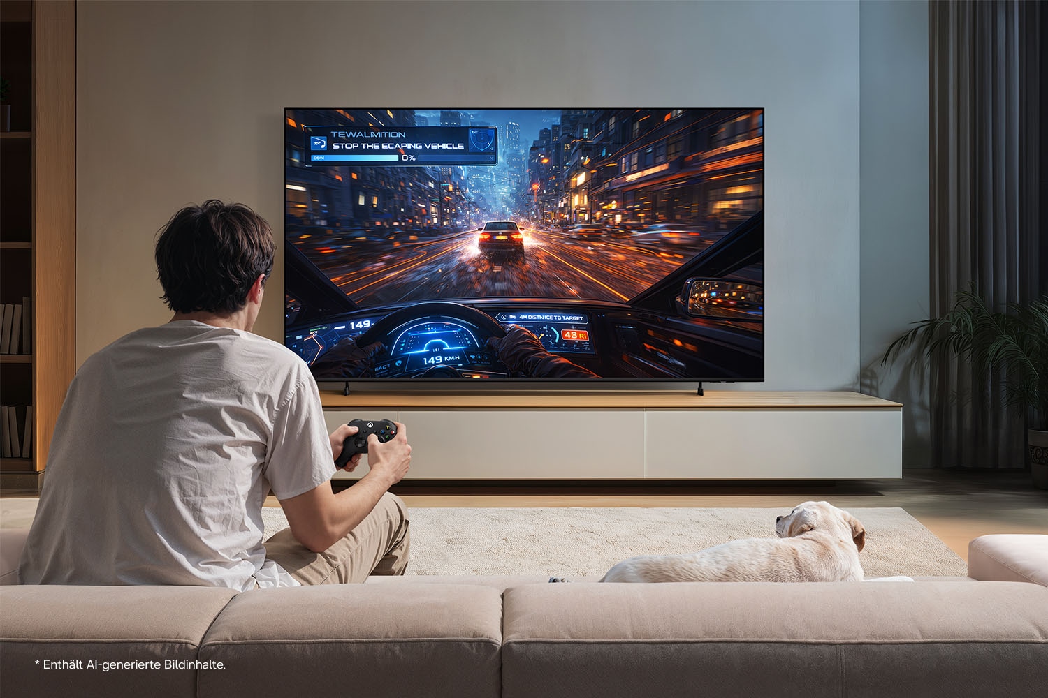 Samsung Mini-LED-Fernseher »GU85M80HAU« 214 cm/85 ″ Smart-TV