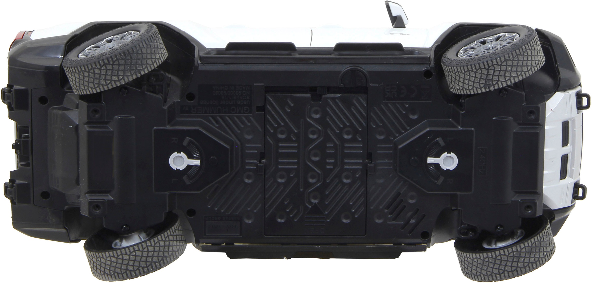Jamara RC-Auto »Deluxe Cars, Hummer EV 1:16, weiß - 2,4 GHz«, mit LED-Lichtern