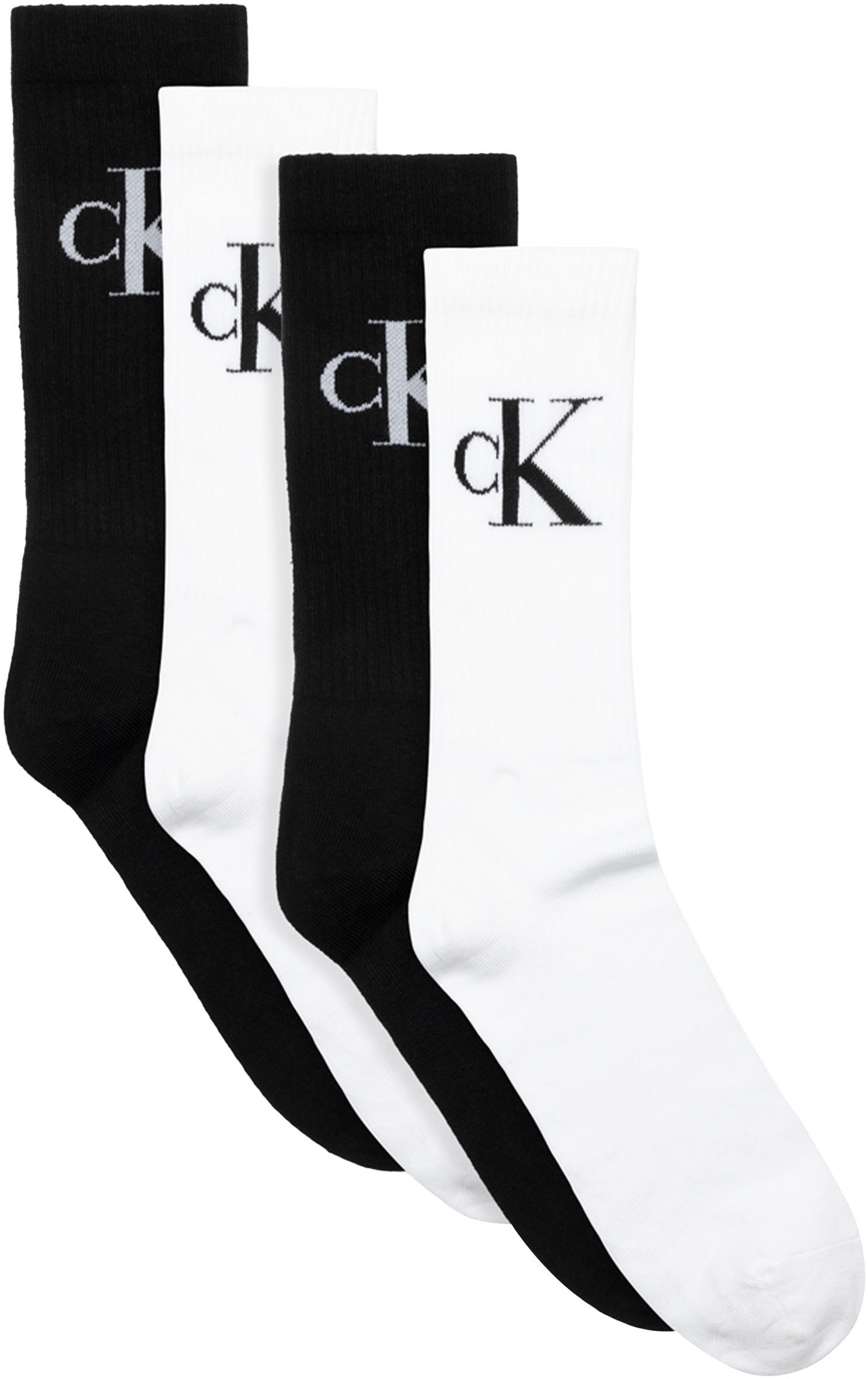 Calvin Klein Jeans Socken, (4 Paar), mit Logo