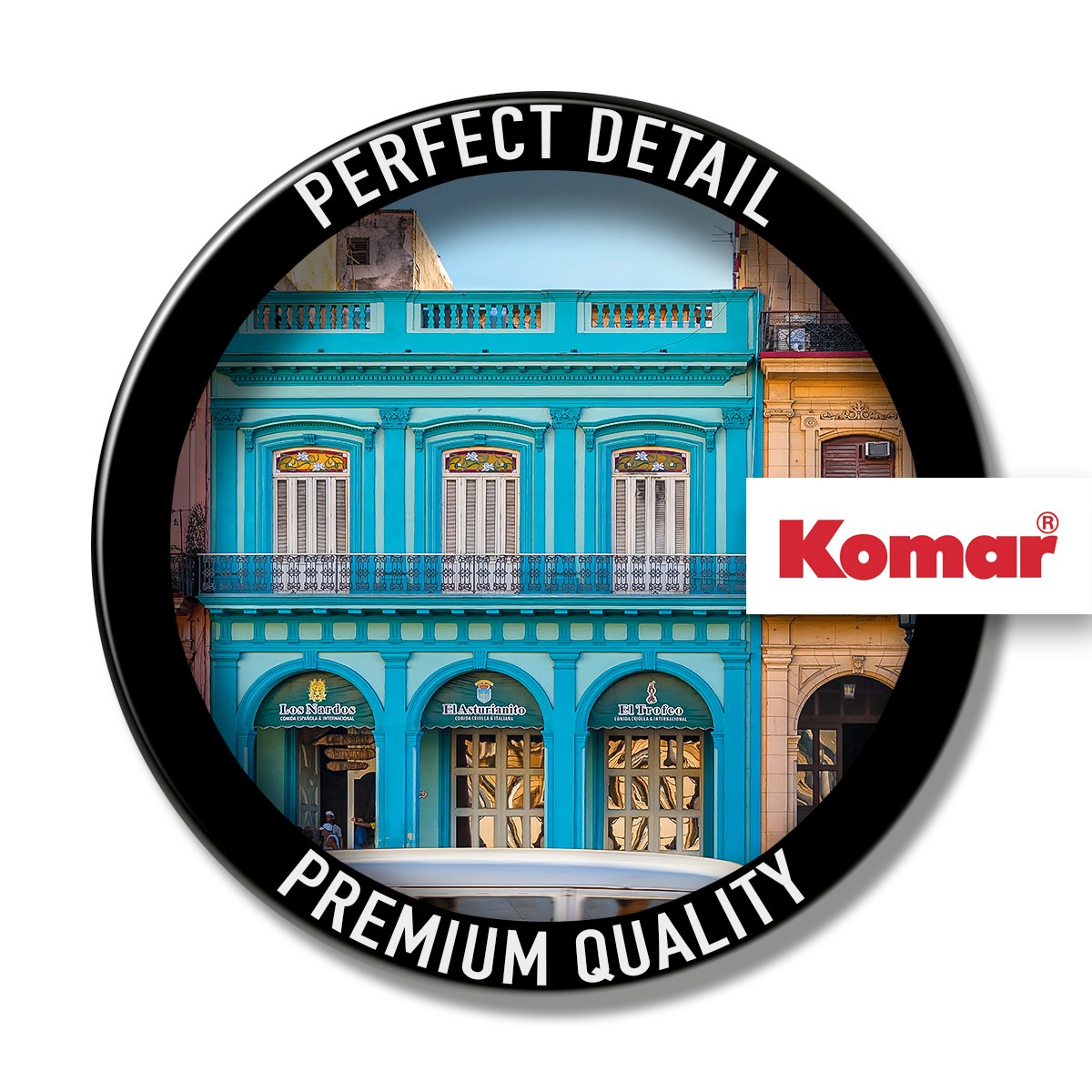 Komar Fototapete »Vlies Fototapete - Havana - Größe 400 x 260 cm« Motiv | bedruckt glatt