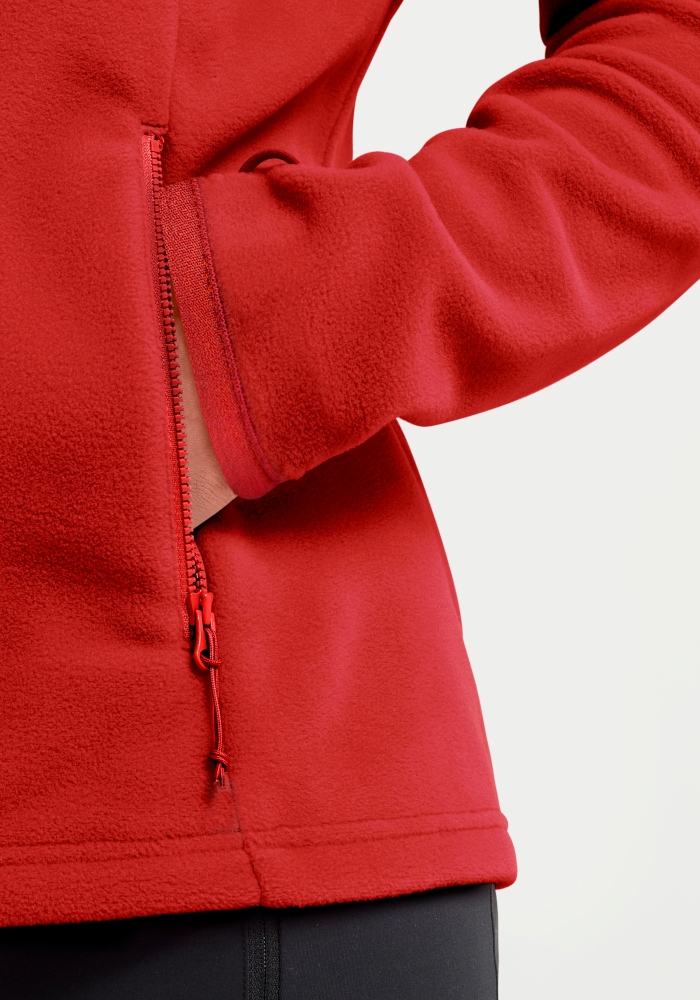 Jack Wolfskin Fleecejacke »TAUNUS 100 FZ W« winddicht, wasserabweisend, mit durchgehendem Reißverschluss