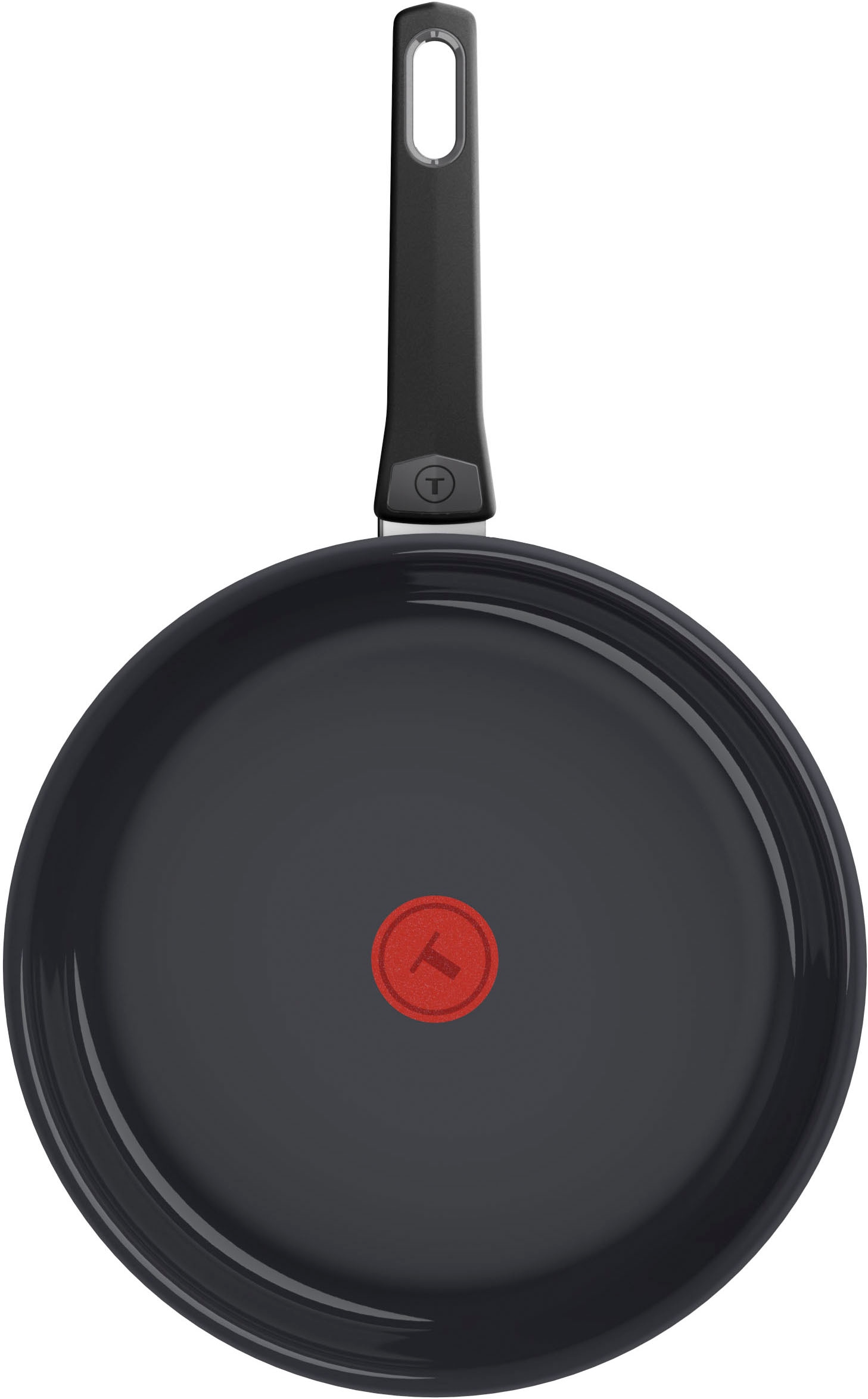 Tefal Bratpfanne »Ceramic Control Grey« Aluminium 1 tlg. Keramikbeschichtung, Induktion, Thermo-Signal Temperaturanzeiger