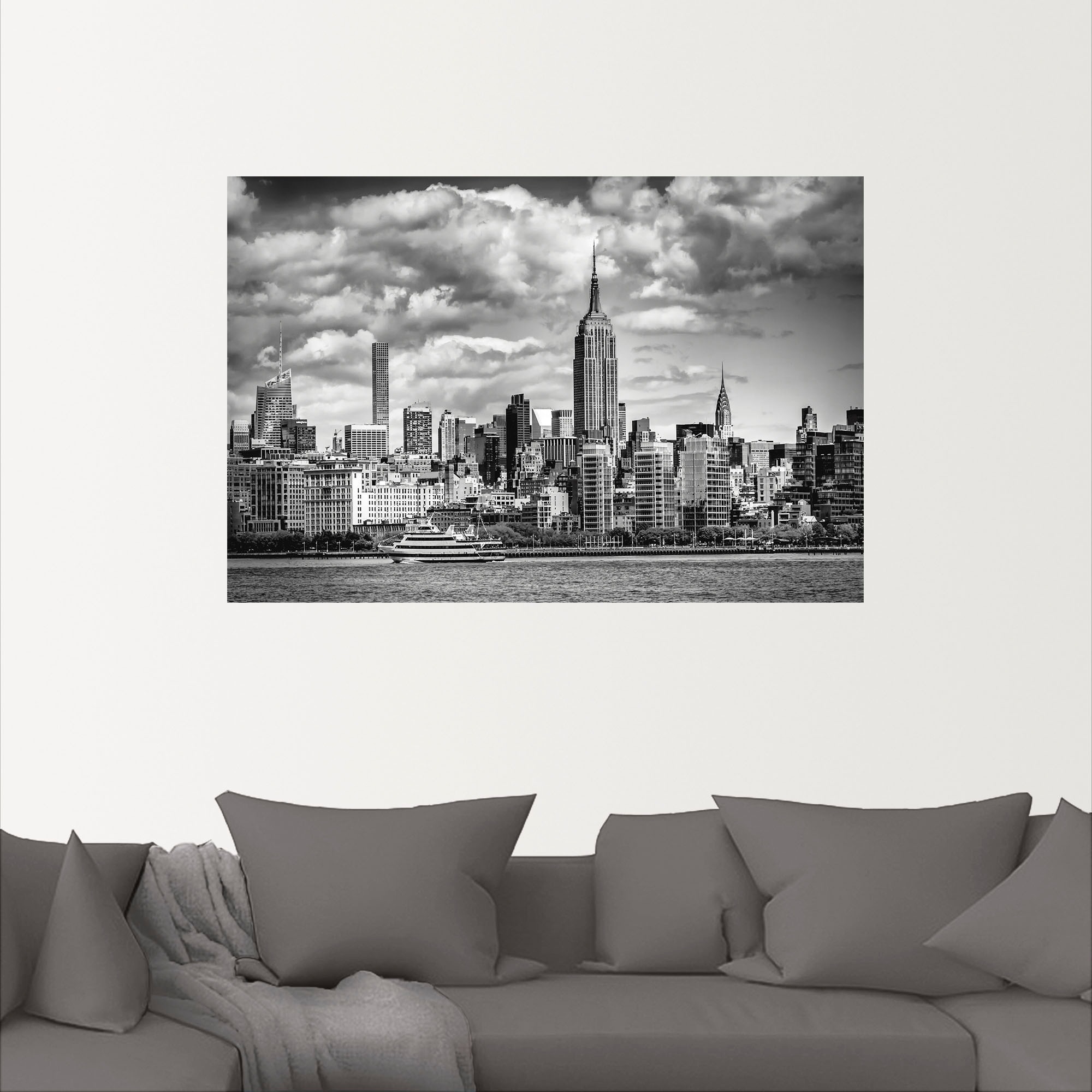 Artland Wandfolie »Midtown Manhattan«, New York, (1 St.), selbstklebend