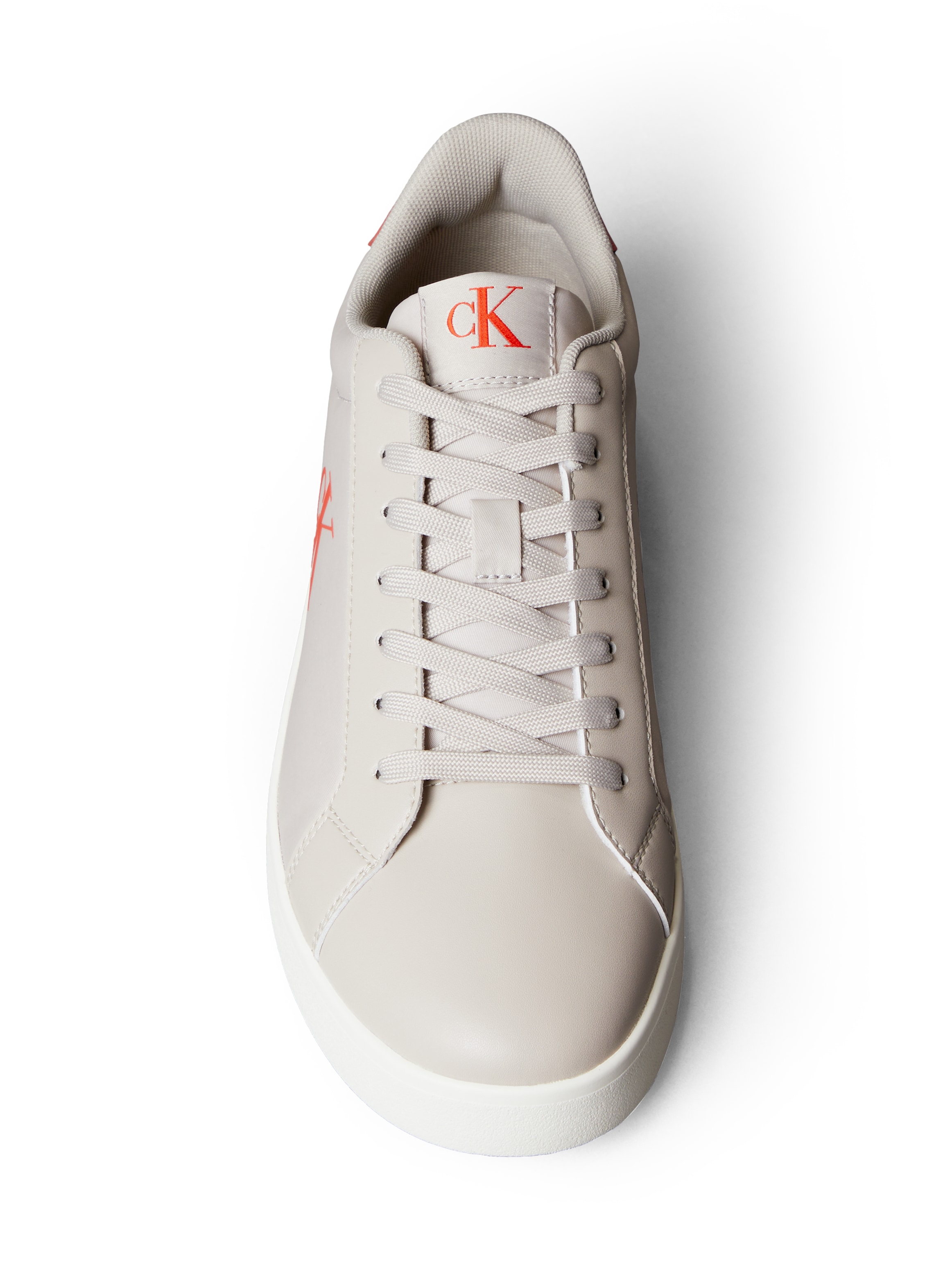 Calvin Klein Jeans Plateausneaker »3 CUPSOLE PU«, Freizeitschuh, Halbschuh, Schnürschuh mit gepolstertem Schaftrand