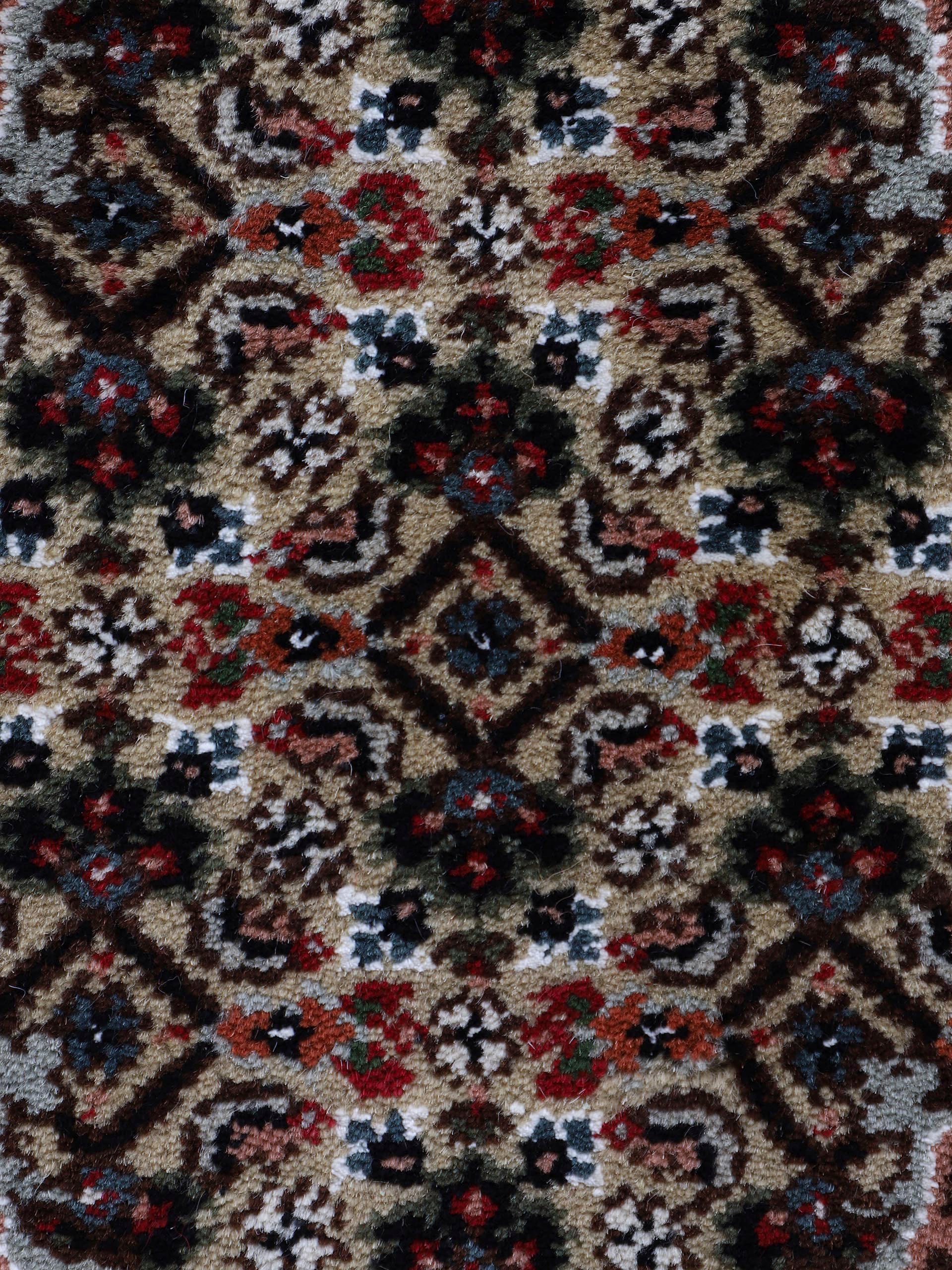 Woven Arts Orientteppich »Orientteppich Tabriz Mahi«, rechteckig, 15 mm Höhe, handgeknüpft, Wohnzimmer, reine Wolle