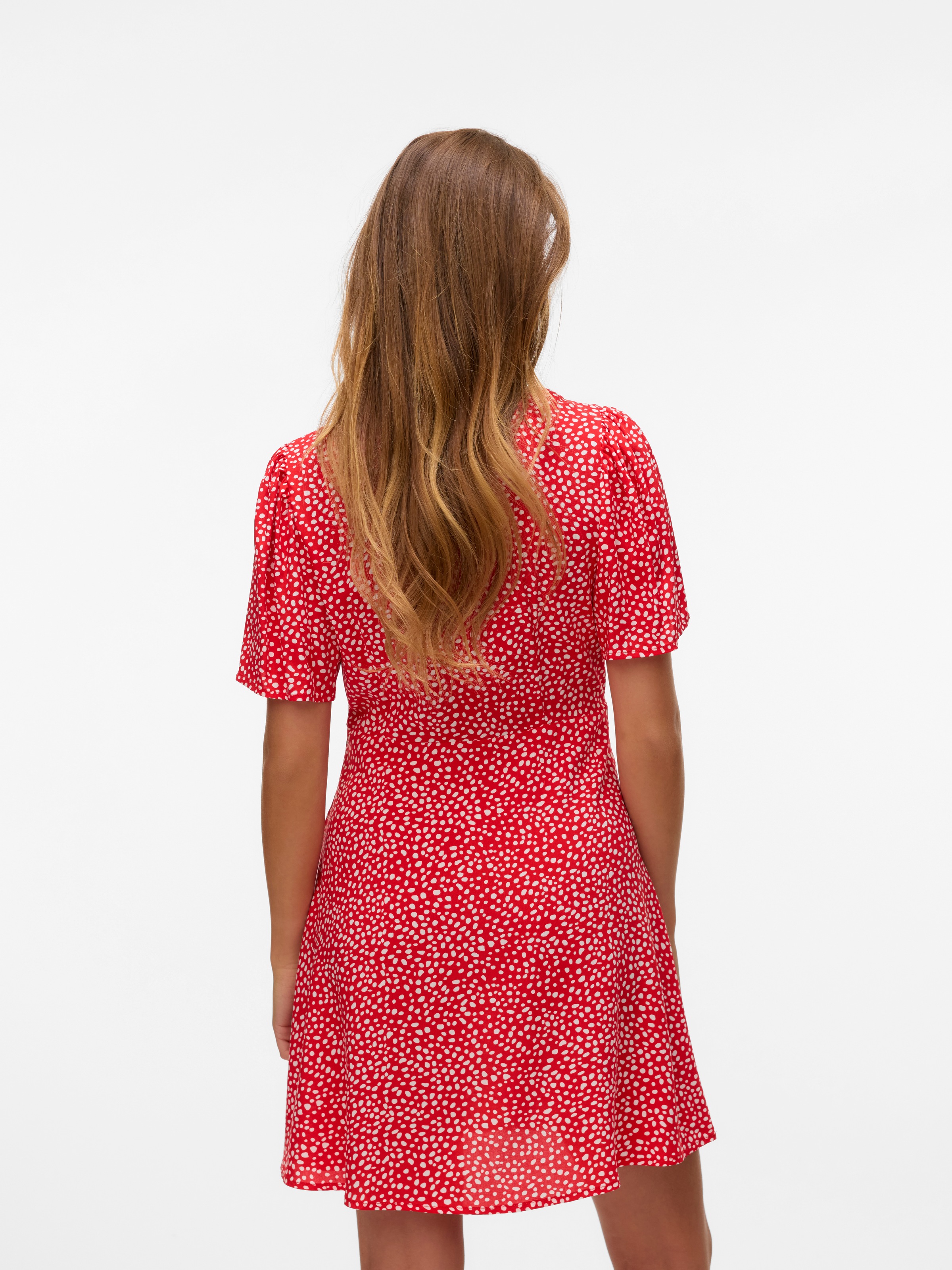 Vero Moda Minikleid »VMALBA SS SHORT DRESS WVN NOOS«, Sommerkleid