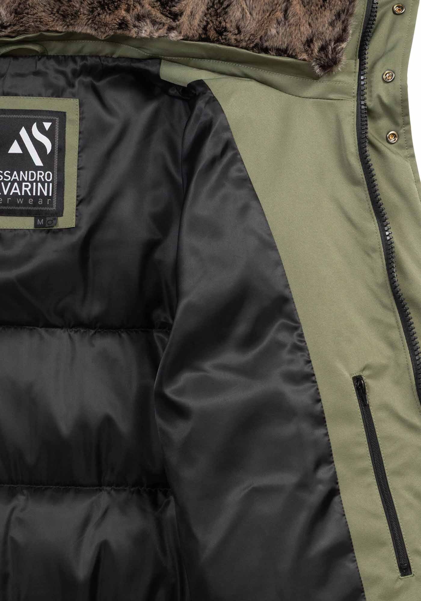 Alessandro Salvarini Winterjacke »A. Salvarini warme Herren Winterjacke wasserabweisend AS456«