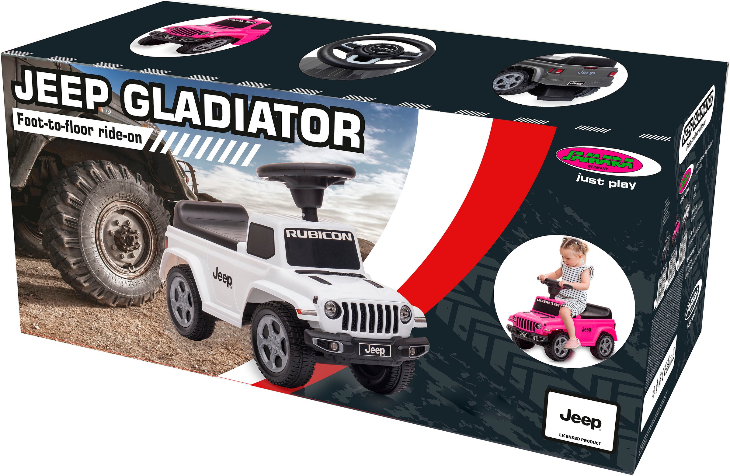 Jamara Rutscherauto »Jeep® Gladiator«, mit Sound