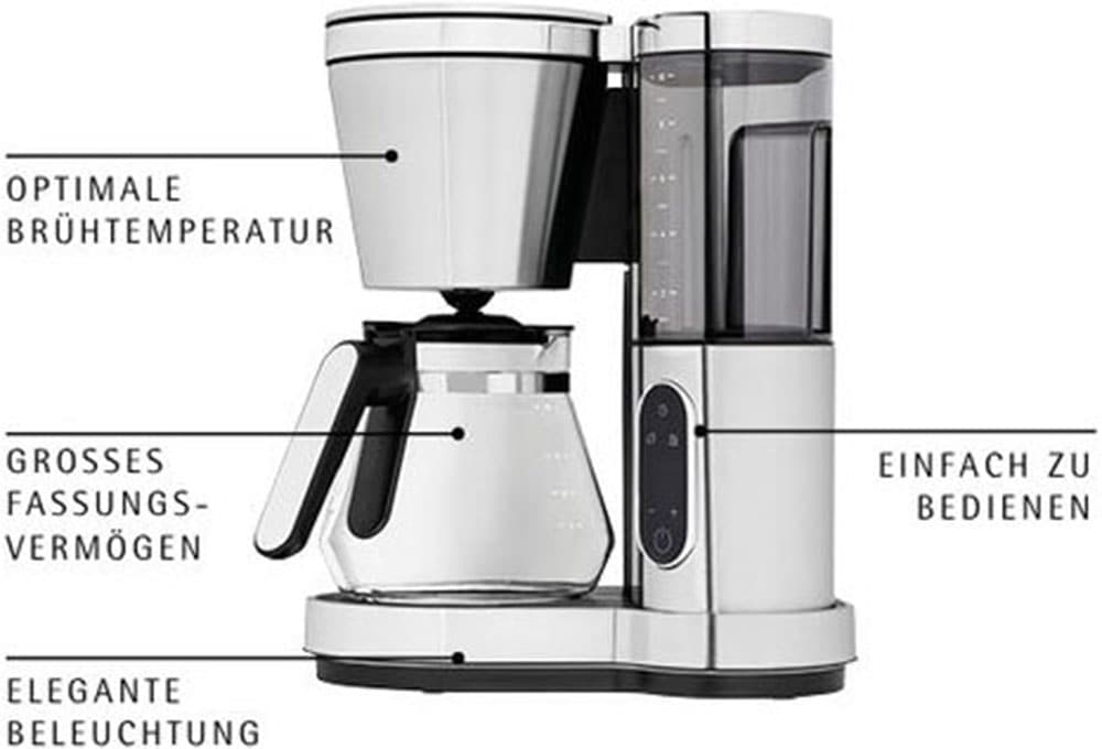 WMF Filterkaffeemaschine »Lumero Aroma« 1x4 mit Glaskanne