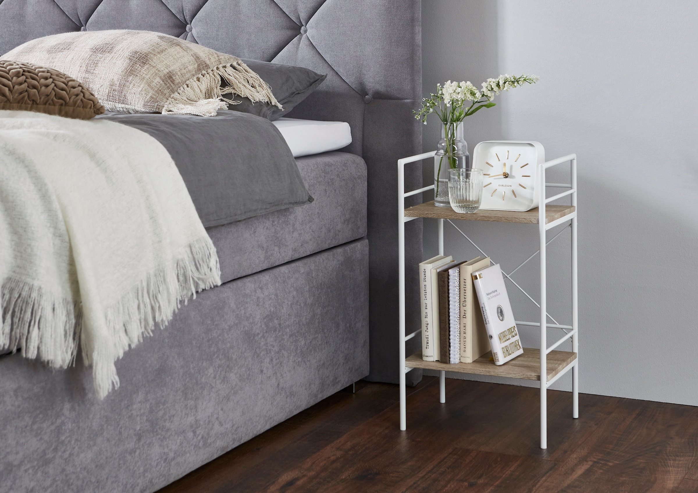 HAKU Ablageelement »Sofatisch, Wohnzimmertisch« rechteckig - aus MDF Braun - B/T/H 34/27/62 cm