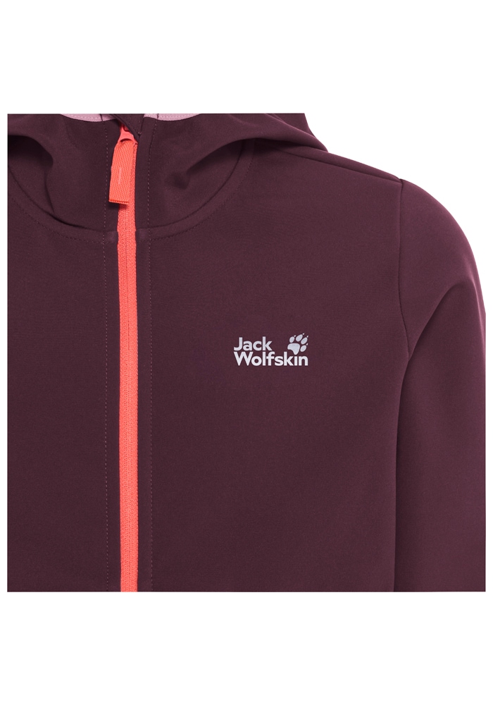 Jack Wolfskin »FOURWINDS JACKET KIDS« mit Kapuze