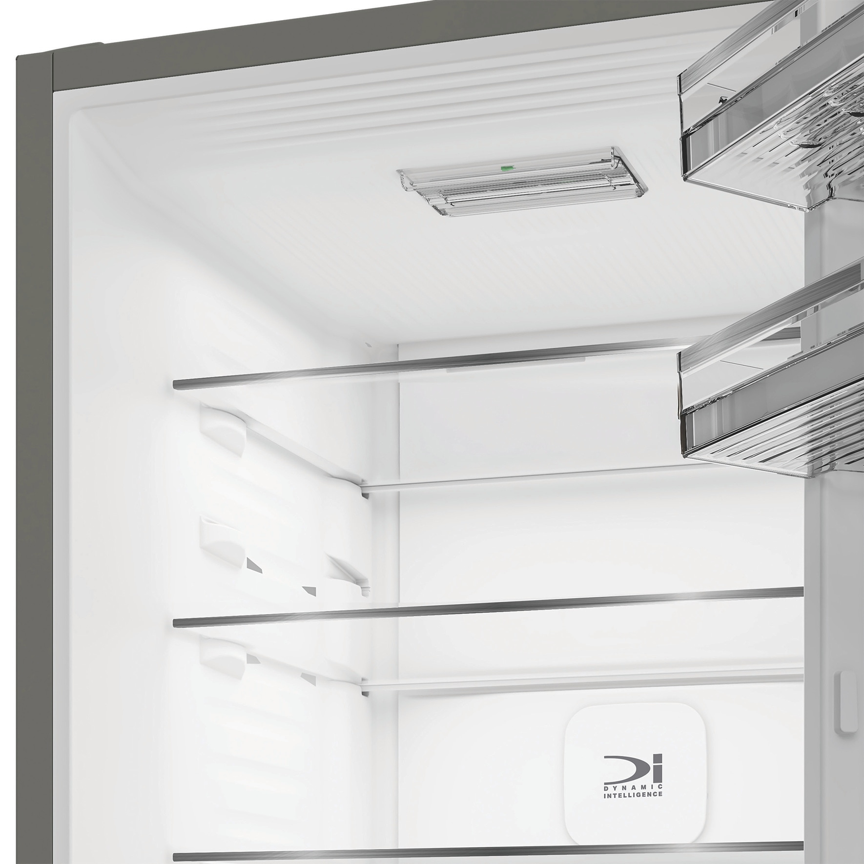 BAUKNECHT Kühl-/Gefrierkombination »KGDNF 20C IN« 203,5 cm hoch 59,5 cm breit FreshShield