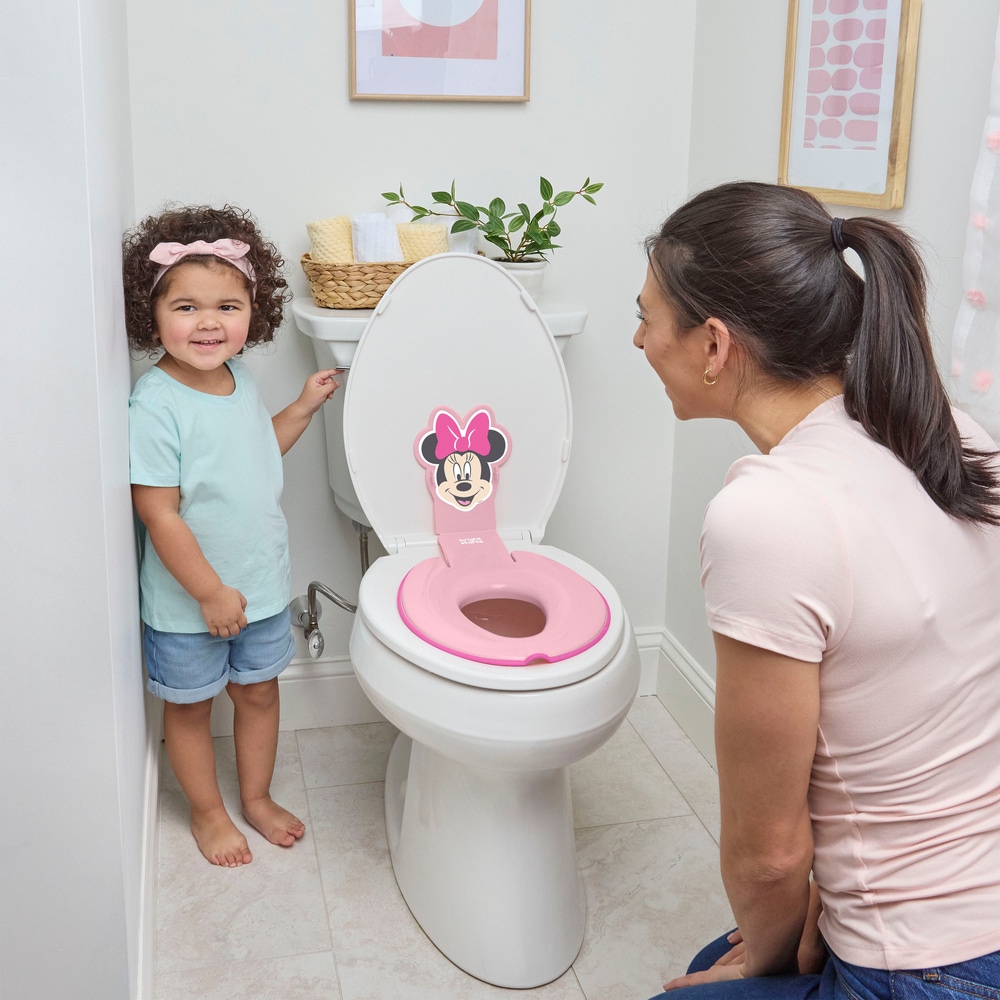 Bright Starts Toilettentrainer »Disney Baby Flip & Sit Toilettensitz - Minnie Mouse«