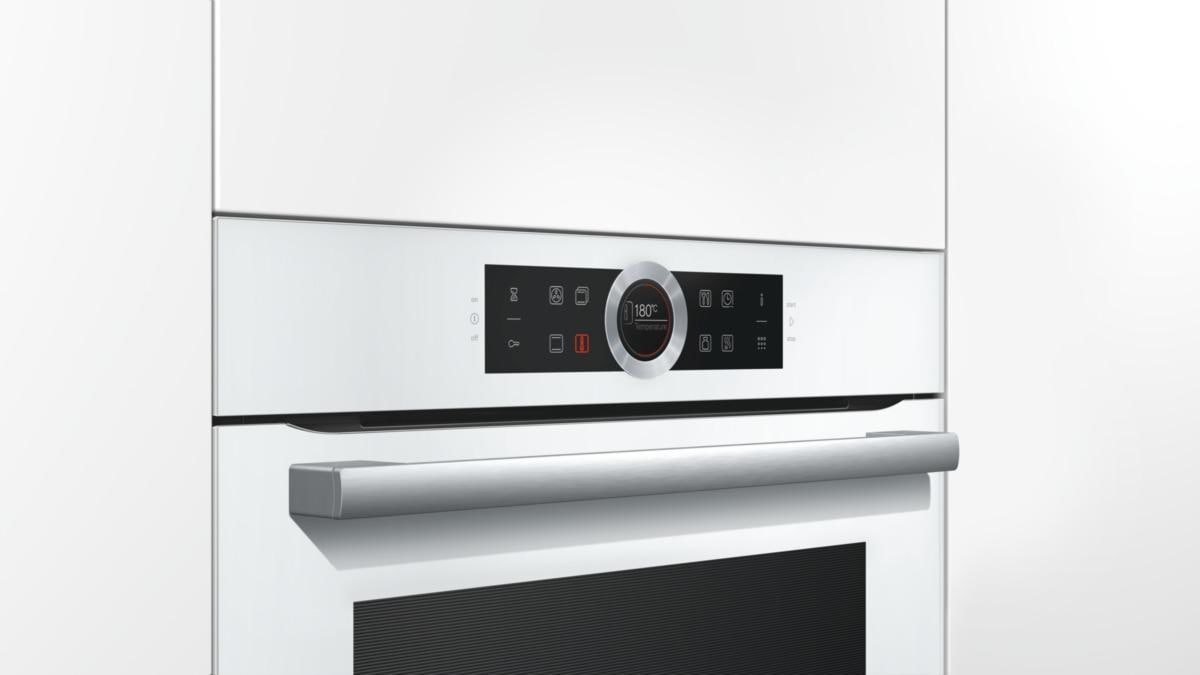 BOSCH Pyrolyse Backofen »HBG675BW1«, Serie 8, mit Teleskopauszug nachrüstbar, Pyrolyse-Selbstreinigung, mit AutoPilot