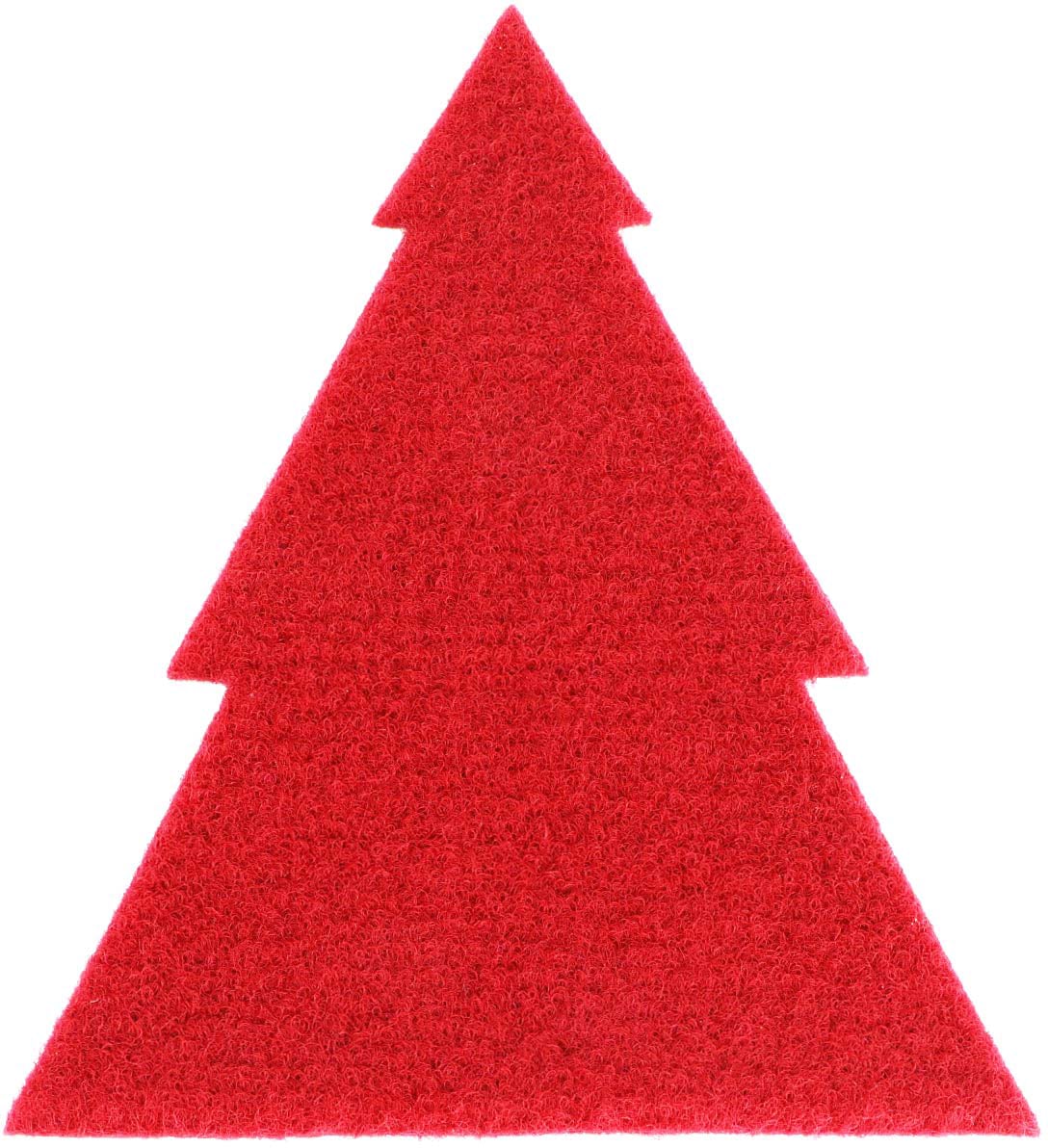 Primaflor-Ideen in Textil Platzset »Tannenbaum, Weihnachtsdeko rot«, (Set,  6 St.), ideal als Besteckunterlage, Tischdeko oder Untersetzer mit 3 Jahren  XXL Garantie