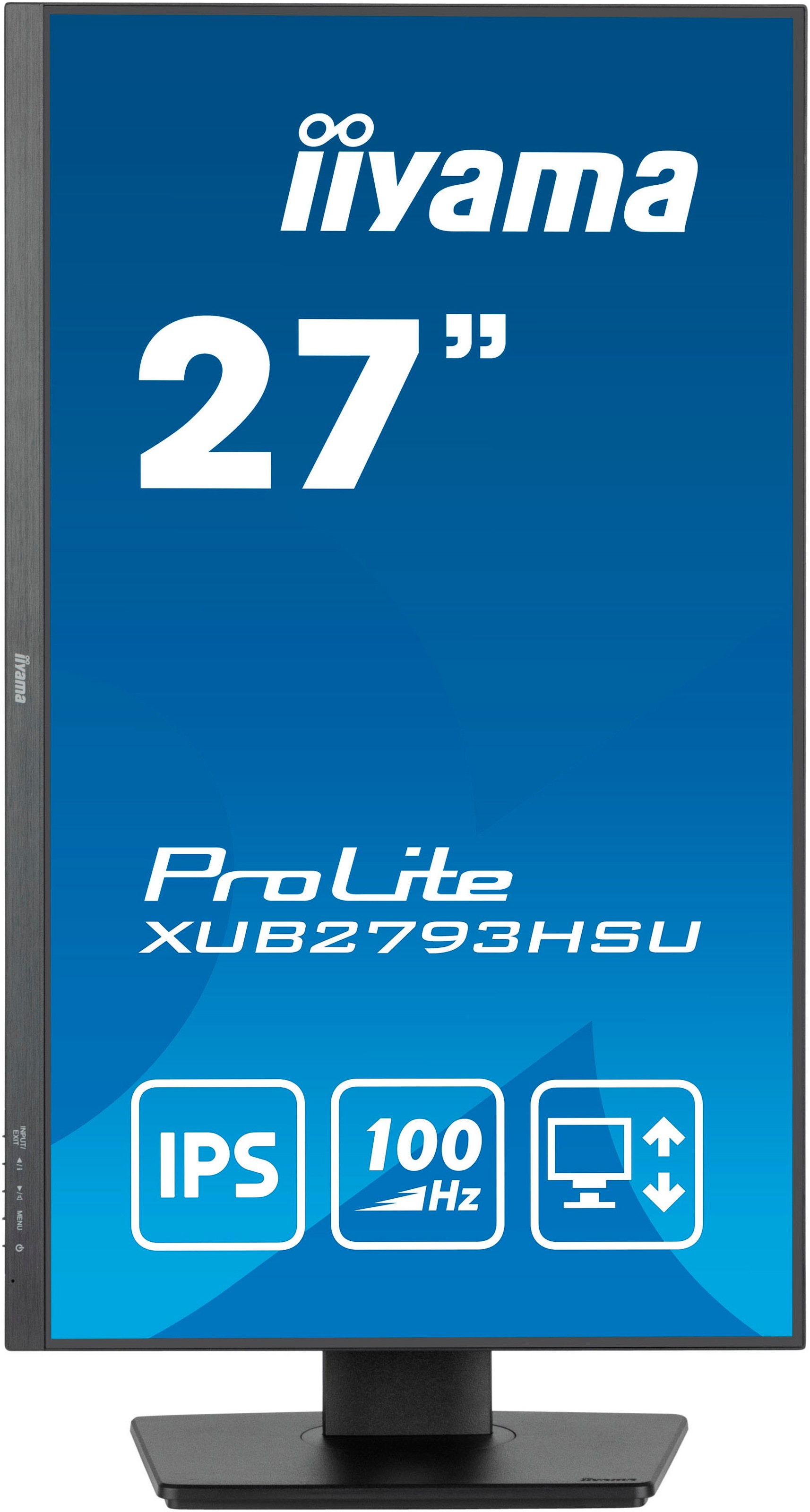 Iiyama LED-Monitor »XUB2793HSU-B6«, 69 cm/27 Zoll, 1920 x 1080 px, Full HD, 1 ms Reaktionszeit, 100 Hz