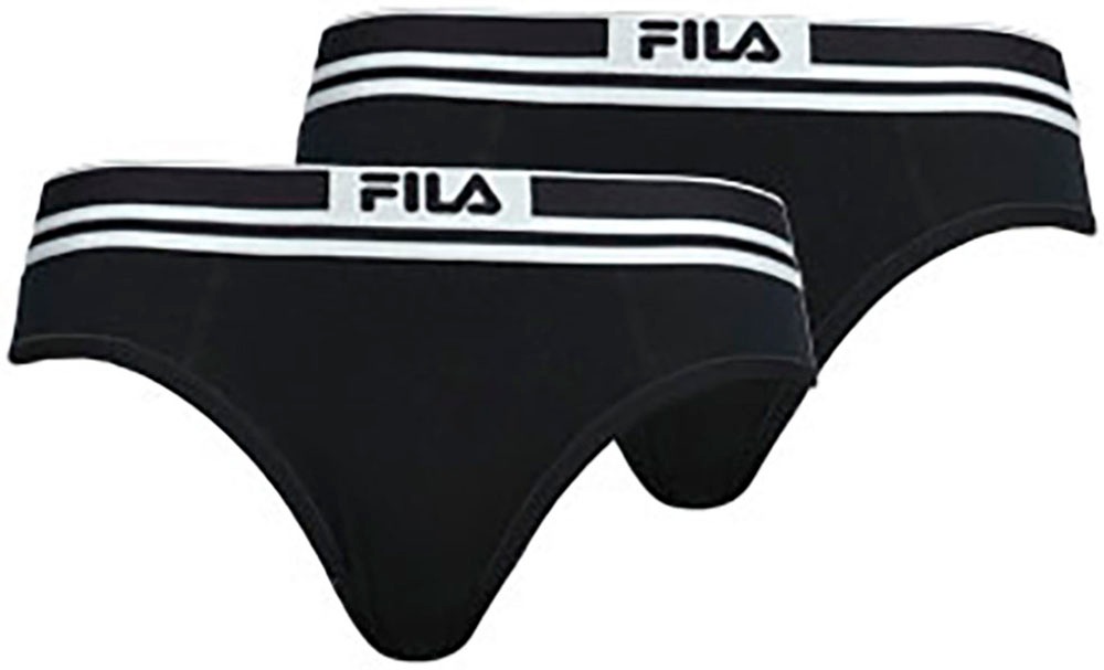 Fila Slip »WOMAN BRIEF«, (2er Pack), mit elastischem Bund