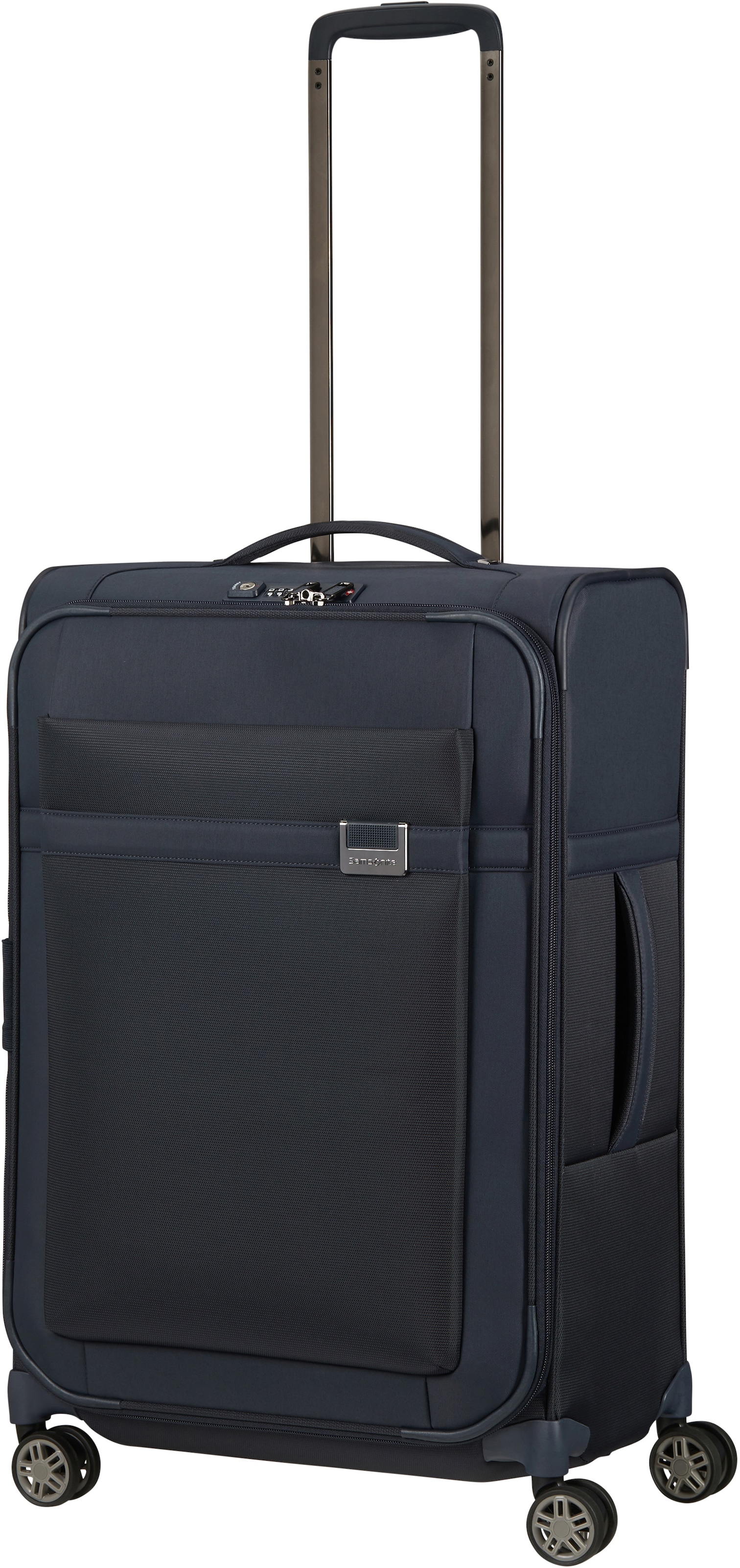 Samsonite Weichgepäck-Trolley »AIREA, verschiedene Größen und Farben«, 4 Rollen, Weichschalen-Koffer Reisekoffer mit Volumenerweiterung bei M/L
