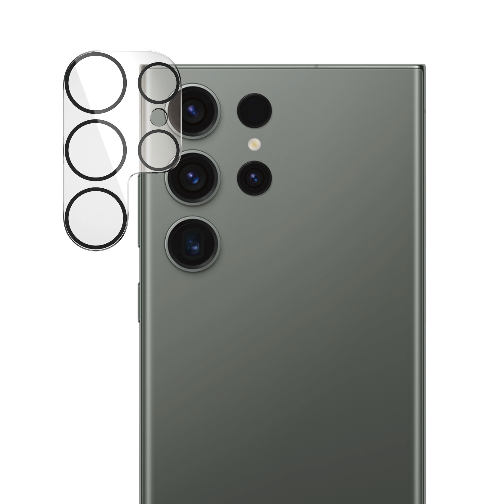 PanzerGlass Kameraschutzglas »PicturePerfect Camera Lens Protector« für Samsung Galaxy S24 Ultra Lens Cover, stoßfest, kratzbeständig