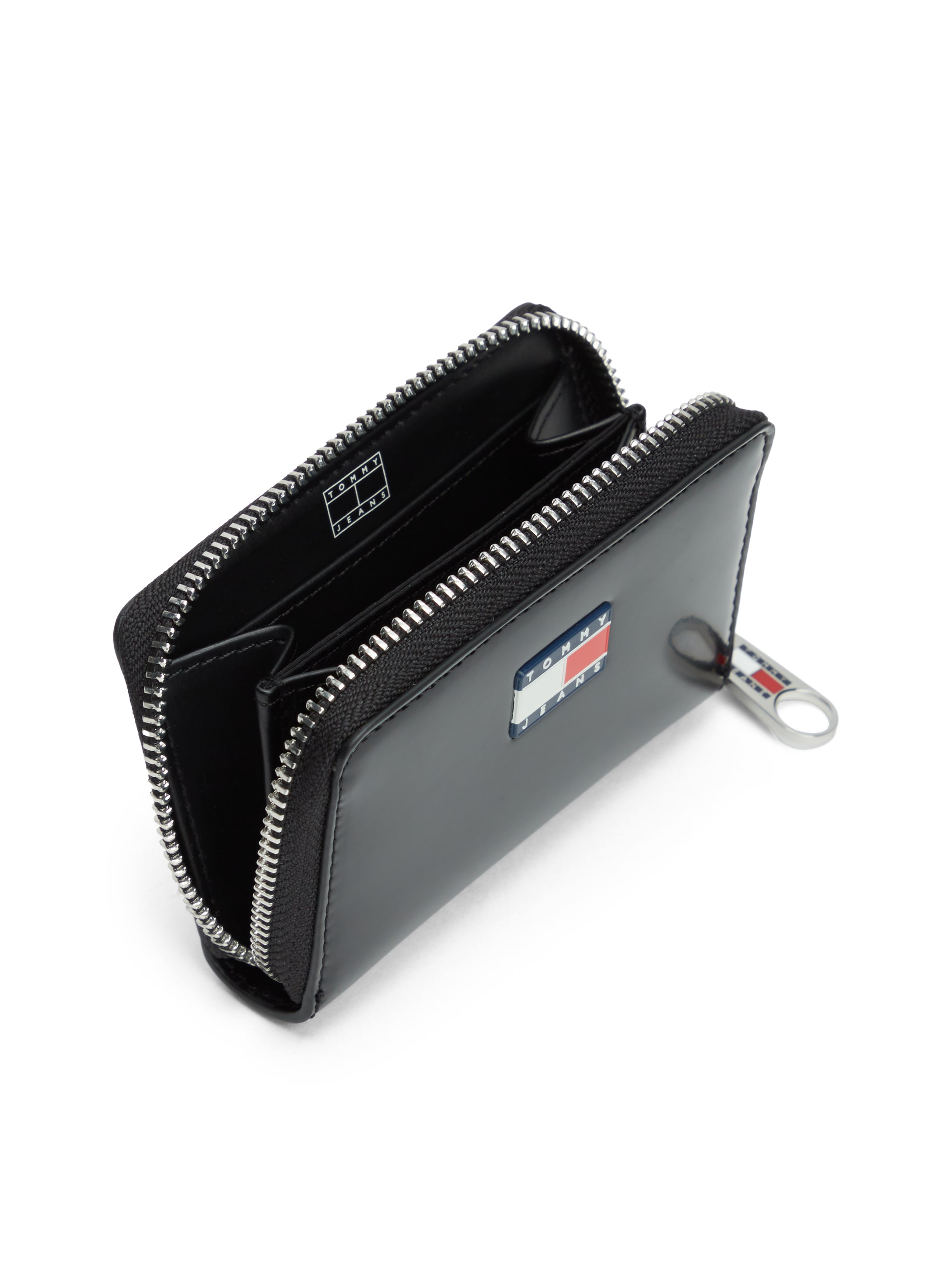 Tommy Jeans Geldbörse »TJW MUST SMALL ZA« , Damen Geldbeutel, Portemonnaie mit Logoflagge