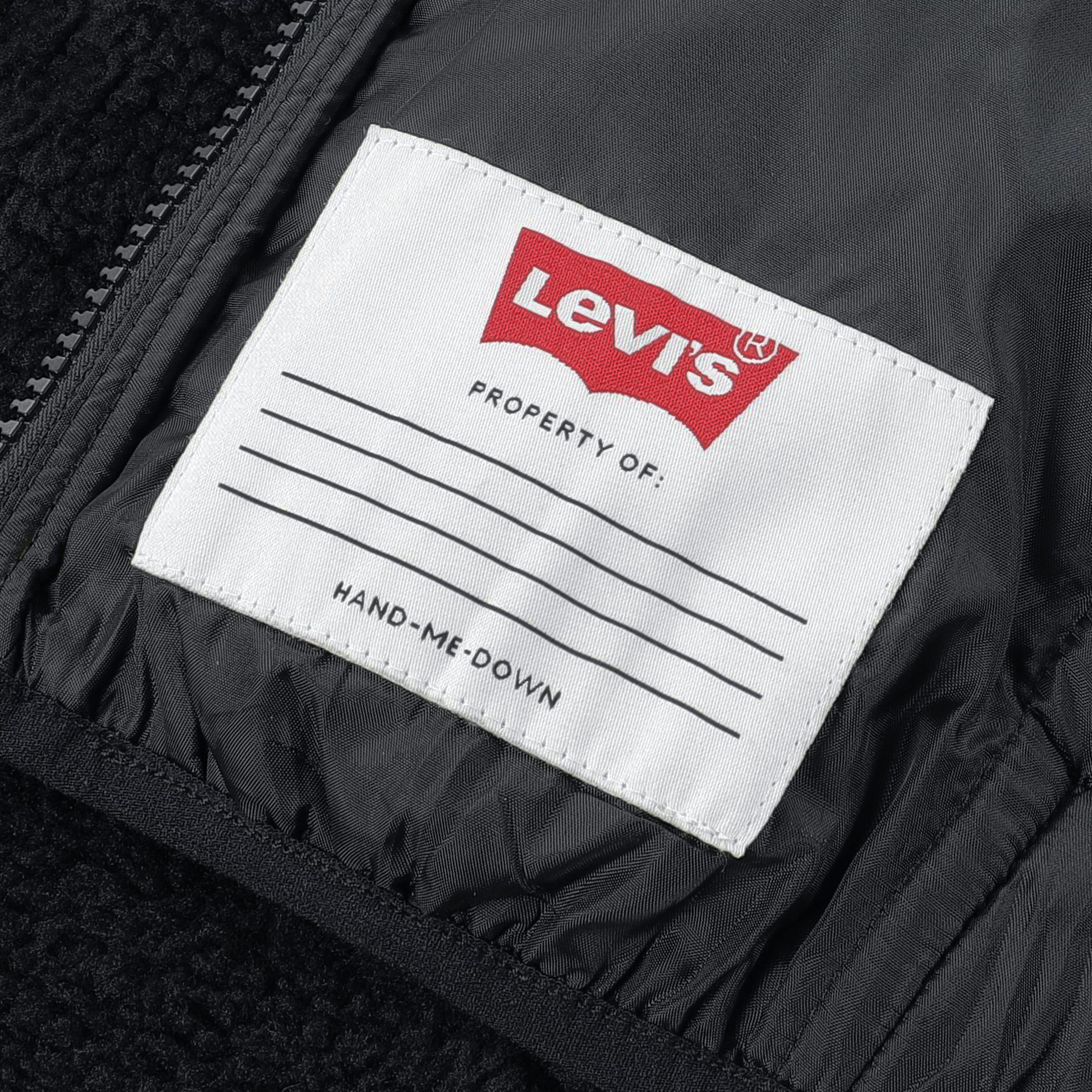 Levi's® Kids Plüschjacke »LVG SHERPA  ZIP UP JACKET« mit Stehkragen, wärmend - for Girls