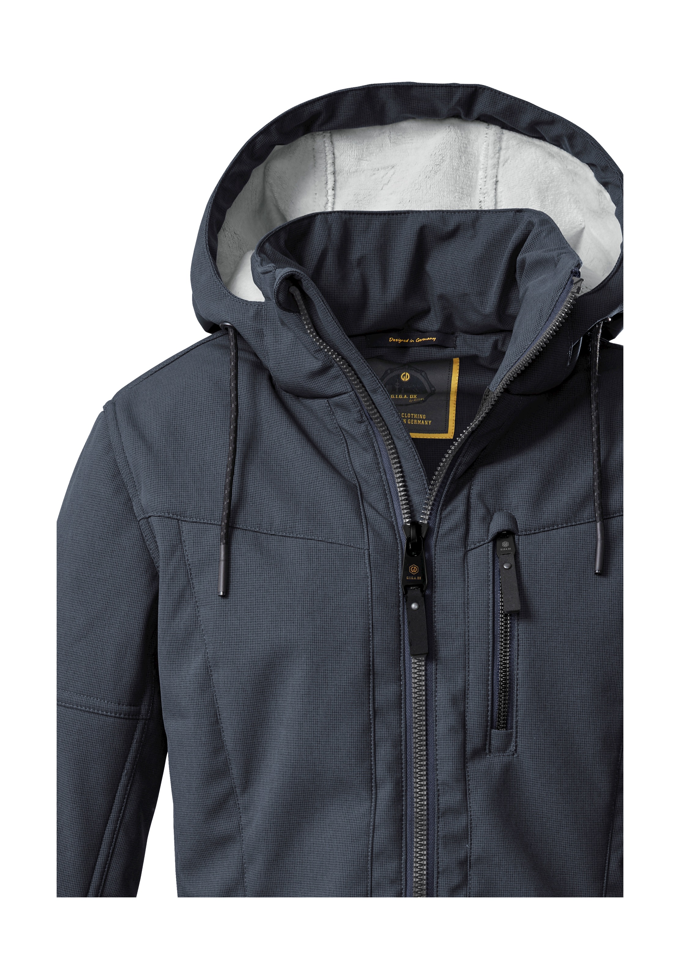 G.I.G.A. DX by killtec Softshellparka »GW 5 WMN SFTSHLL PRK«, Damen Softshell Parka: wasserabweisend, winddicht, atmungsaktiv