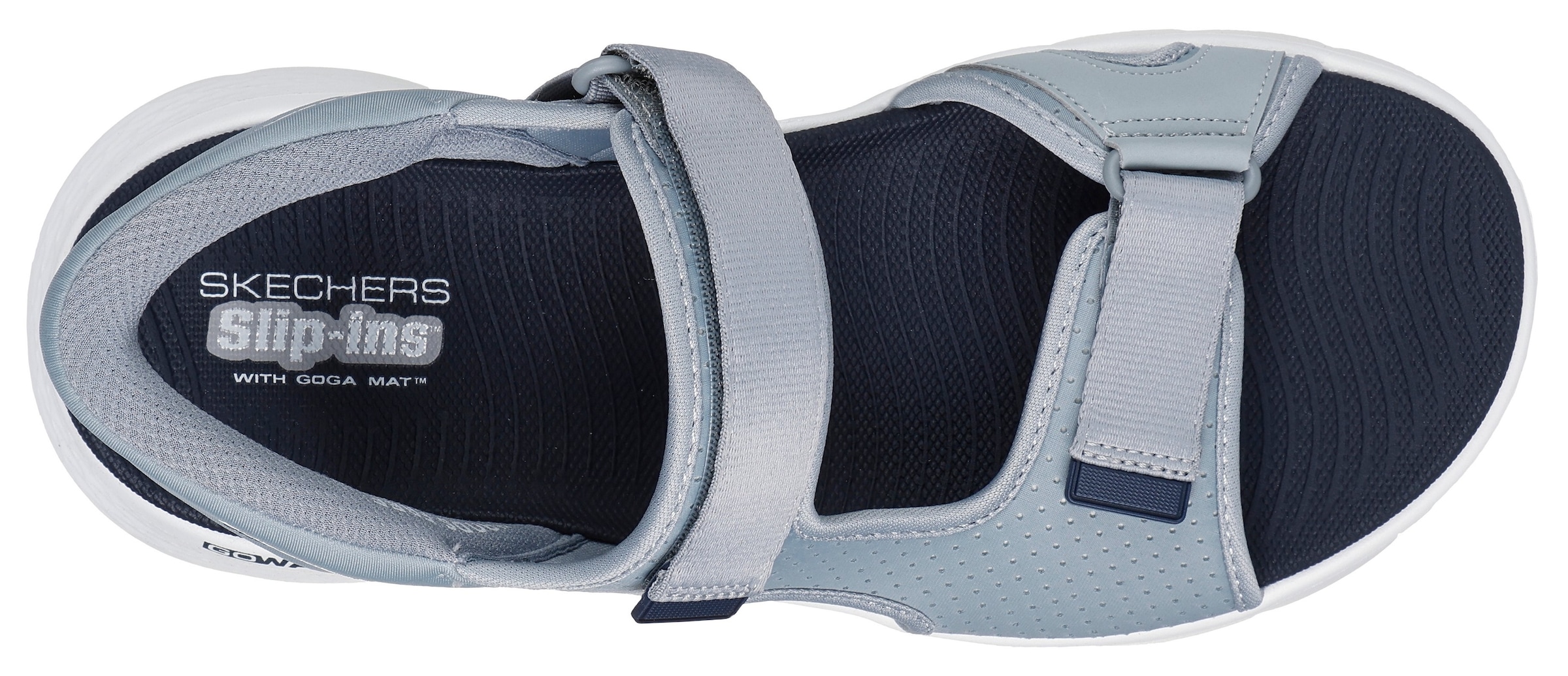 Skechers Sandale »GO WALK FLEX SANDAL-EASY ENTRY«  Sommerschuh, Sandalette, Slip-In mit atmungsaktiver Goga Mat Sohle