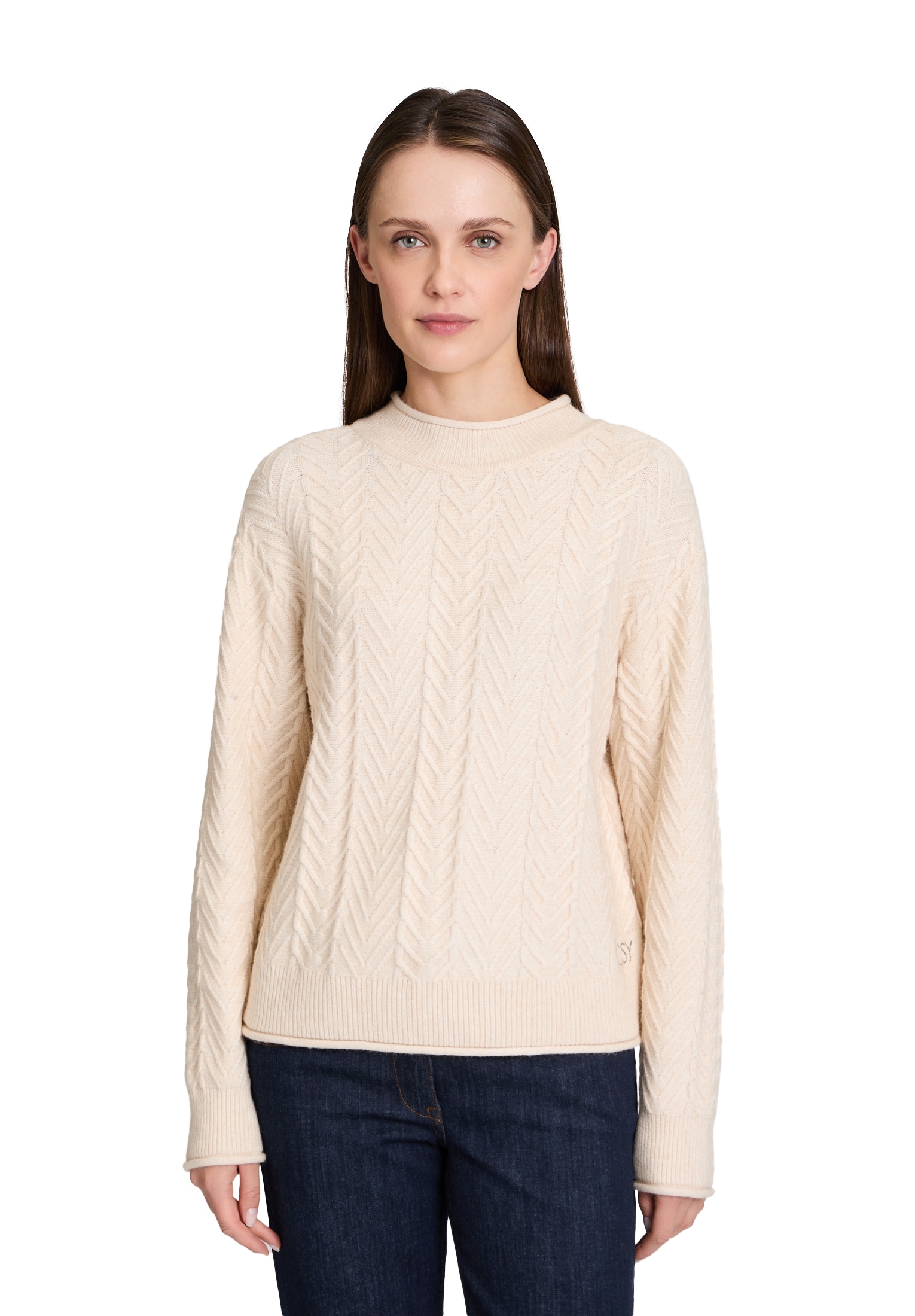 Betty Barclay Rundhalspullover »Grobstrick-Pullover mit Struktur«