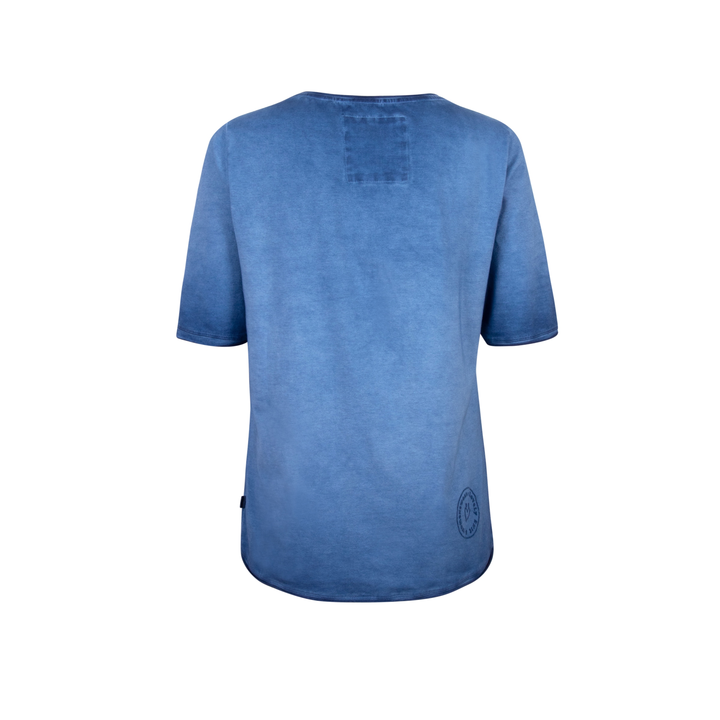 Lieblingsstück Rundhalsshirt »CandiceEP«, mit Statement-Stickerei und im Batik-Look