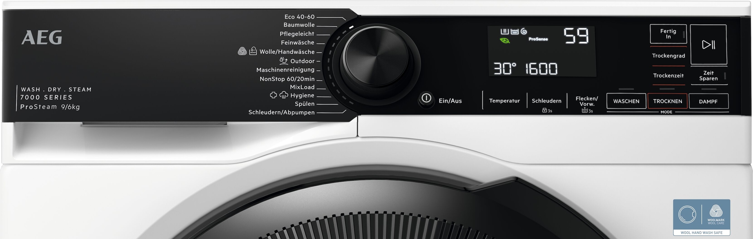 AEG Waschtrockner »LWR7F70690« 7000 9 kg /6 kg 72 dB(A)