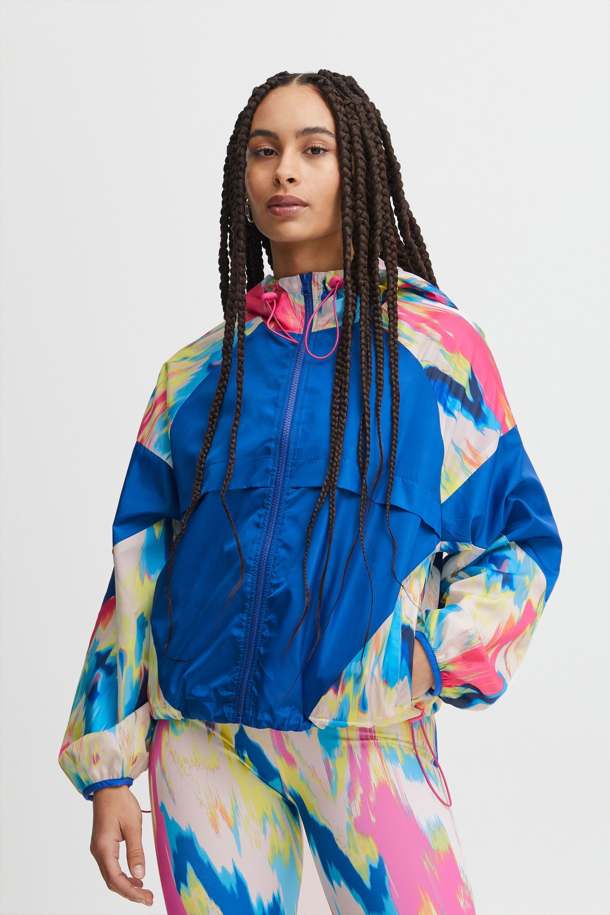 TheJoggConcept Windbreaker »Windbreaker JCIda«, mit Kapuze