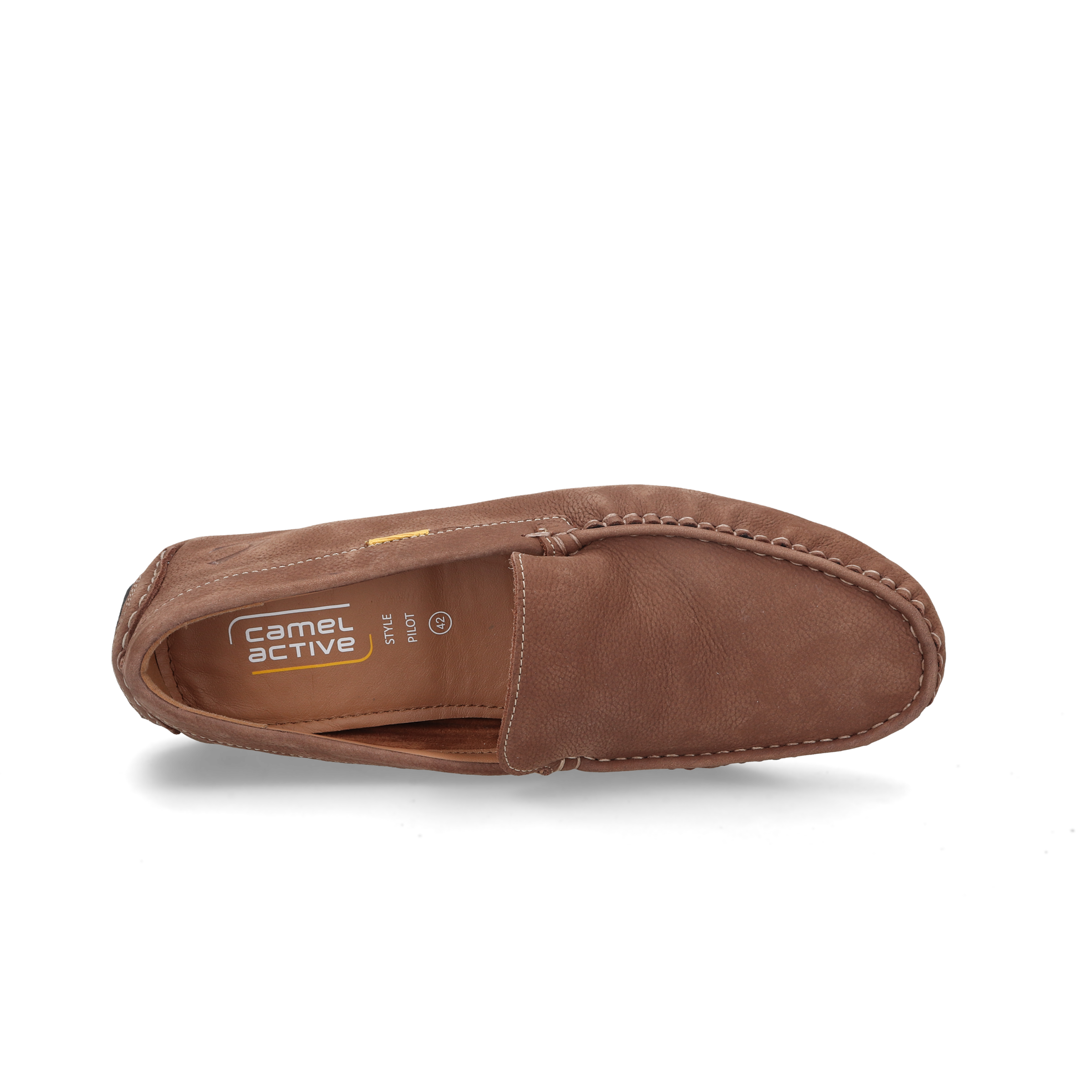 camel active Slipper  Slipper, Bootsschuh, Mokassin-Typ mit Ziernaht