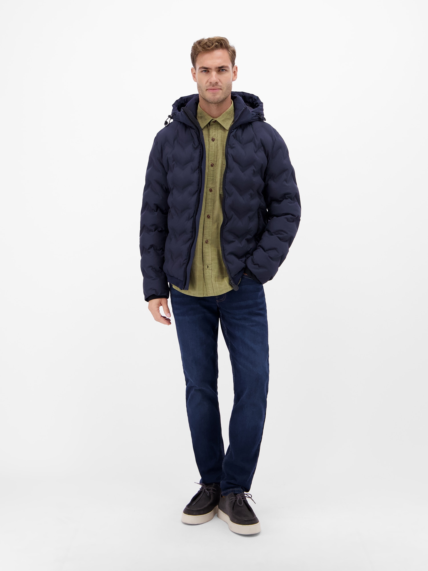 LERROS Karohemd »LERROS Kariertes Cordhemd - robuste Struktur für jeden Tag«