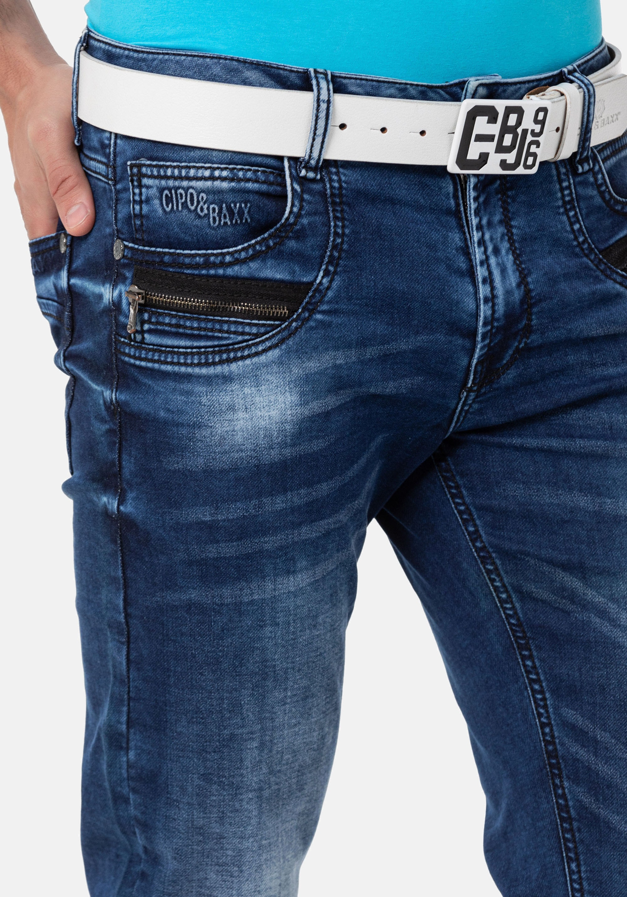 Cipo & Baxx Slim-fit-Jeans