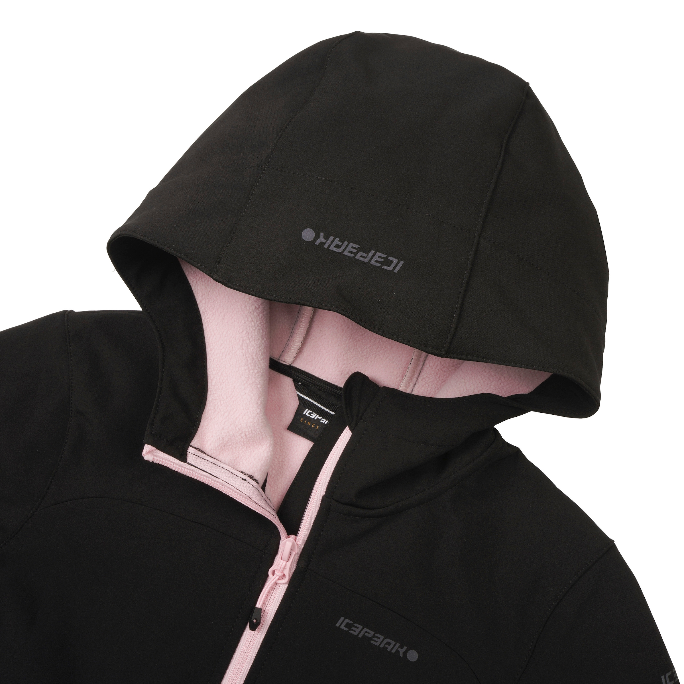 Icepeak Softshelljacke »ICEPEAK KOBRYN JR« mit Kapuze mit Kapuze, gerader Abschluss, atmungsaktiv, wasserabweisend