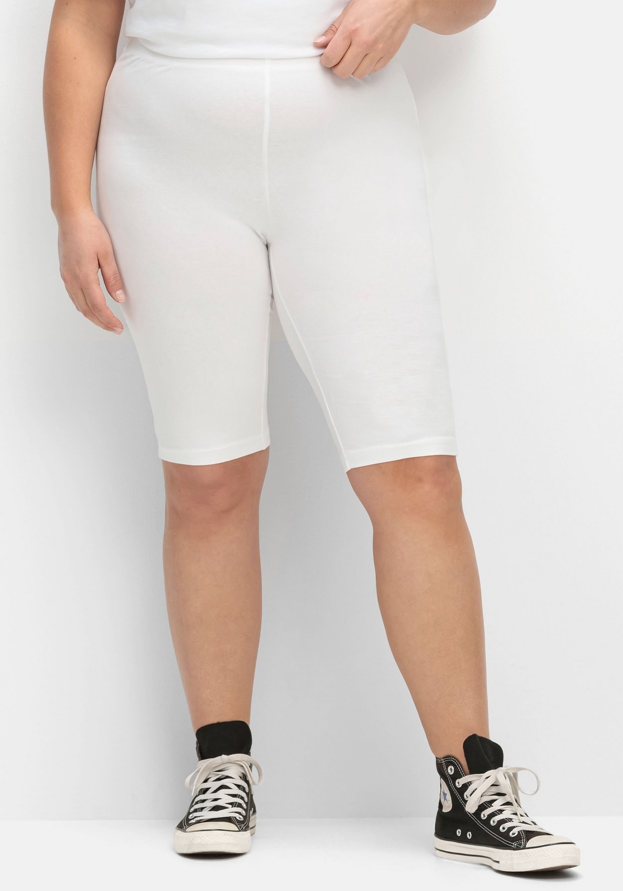 Sheego Radlerhose »Radlerhose mit hohem Baumwollanteil«