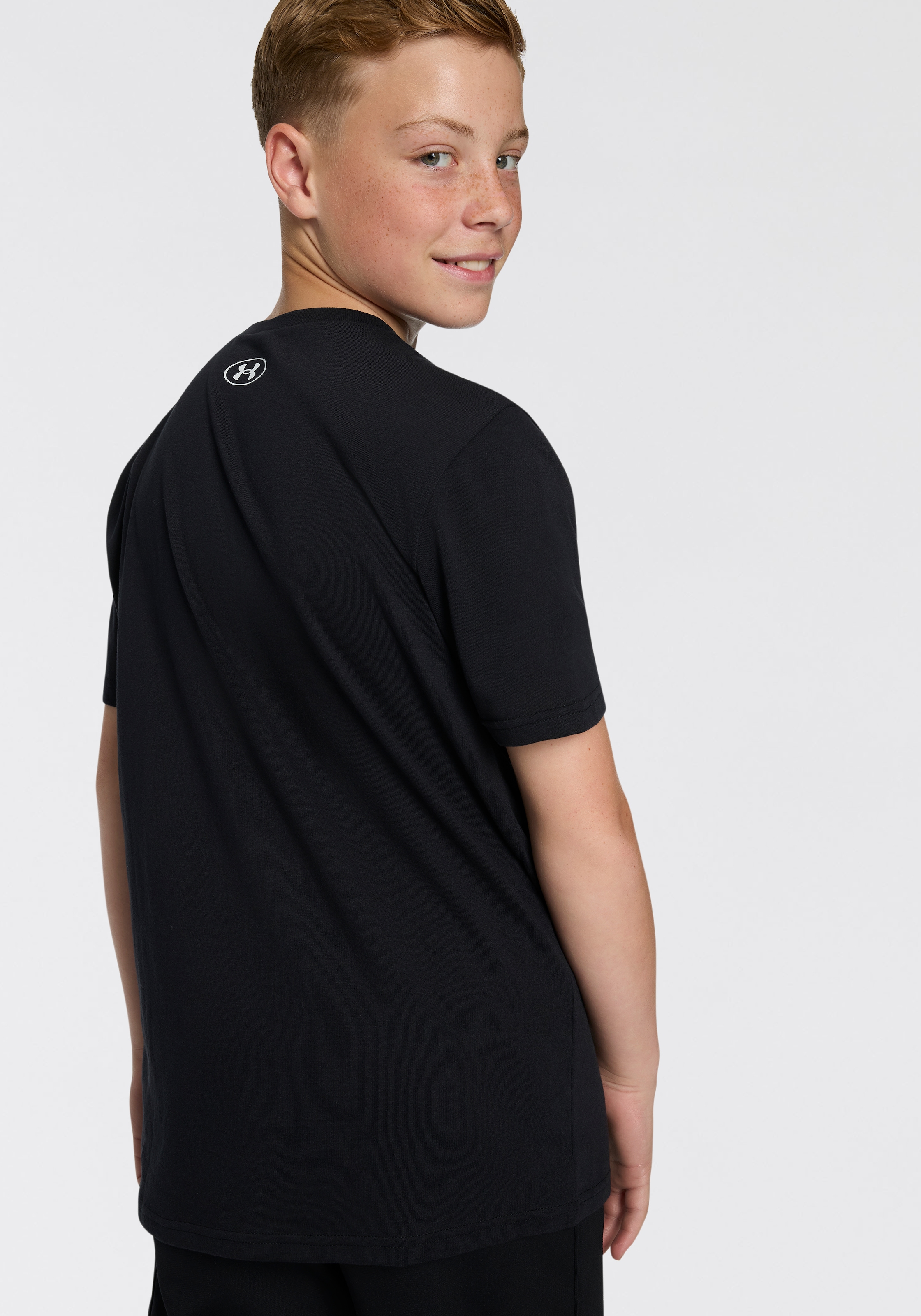 Under Armour® T-Shirt »UA B LOGO WORDMARK SS« Für Kinder