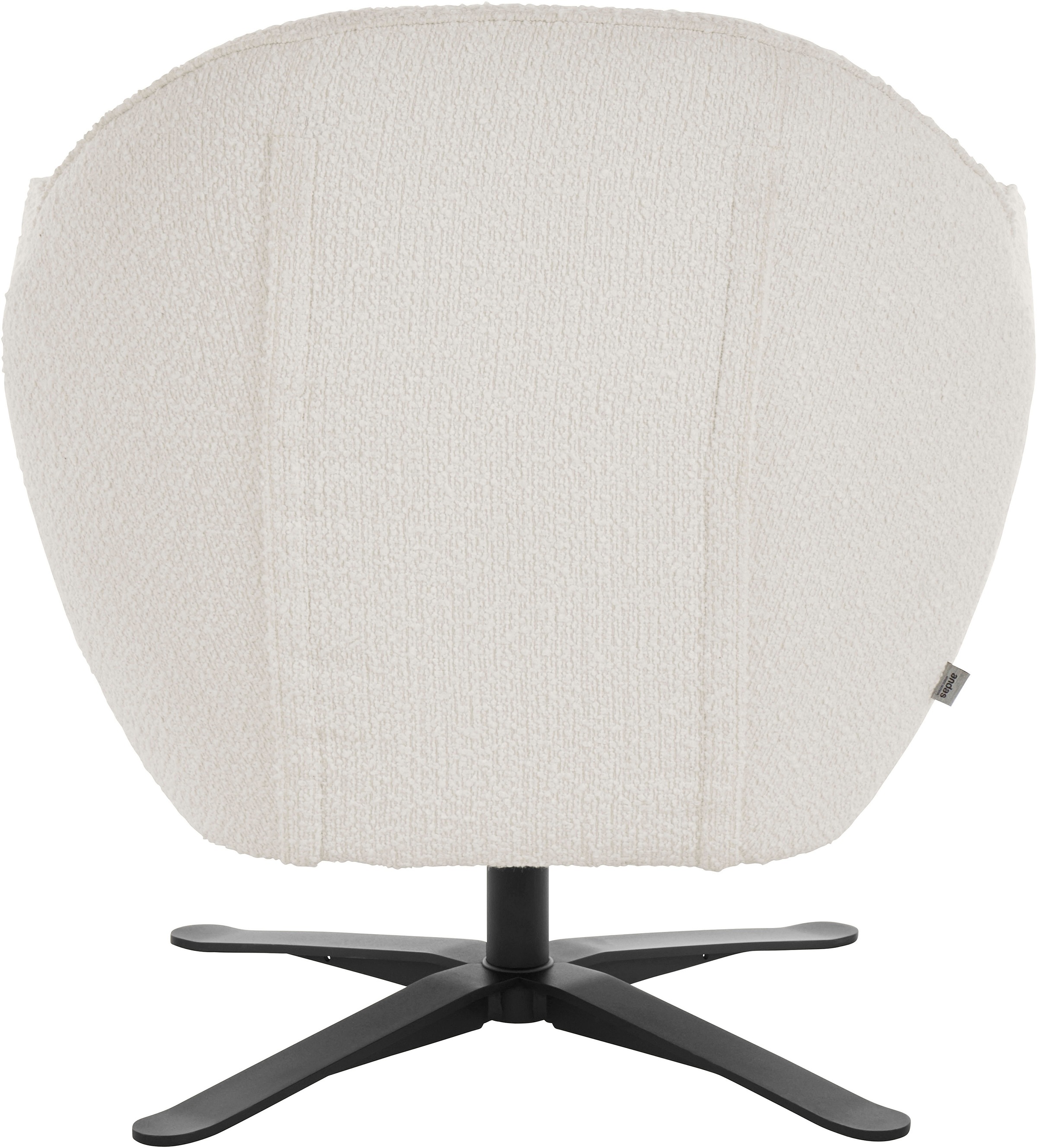 andas Drehsessel »Stavre, Loungesessel mit Drehfunktion«, in moderner Optik, mit elegantem Drehfuß