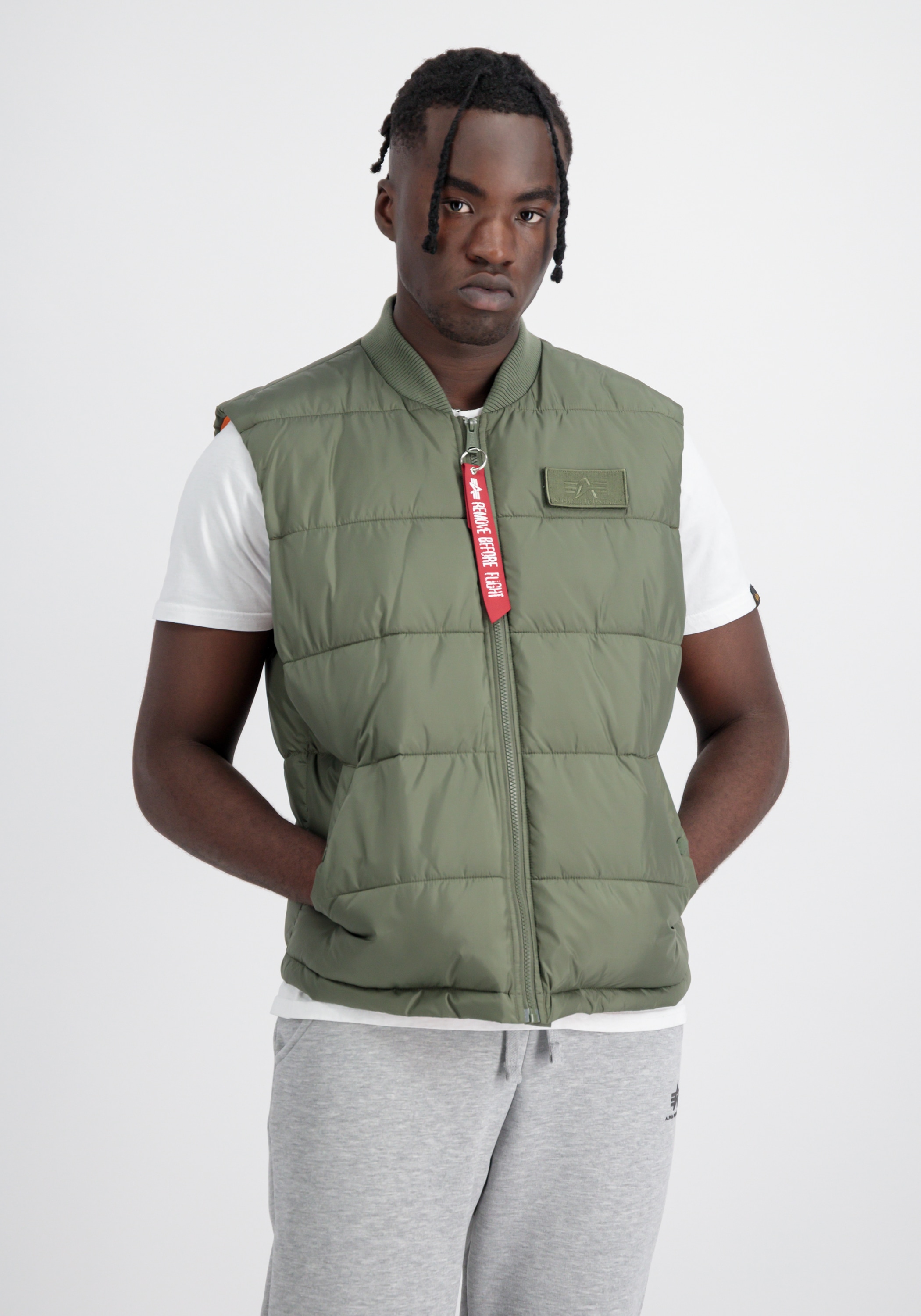 Alpha Industries Funktionsweste »Alpha Industries Men - Vests Puffer Vest Light Weight«