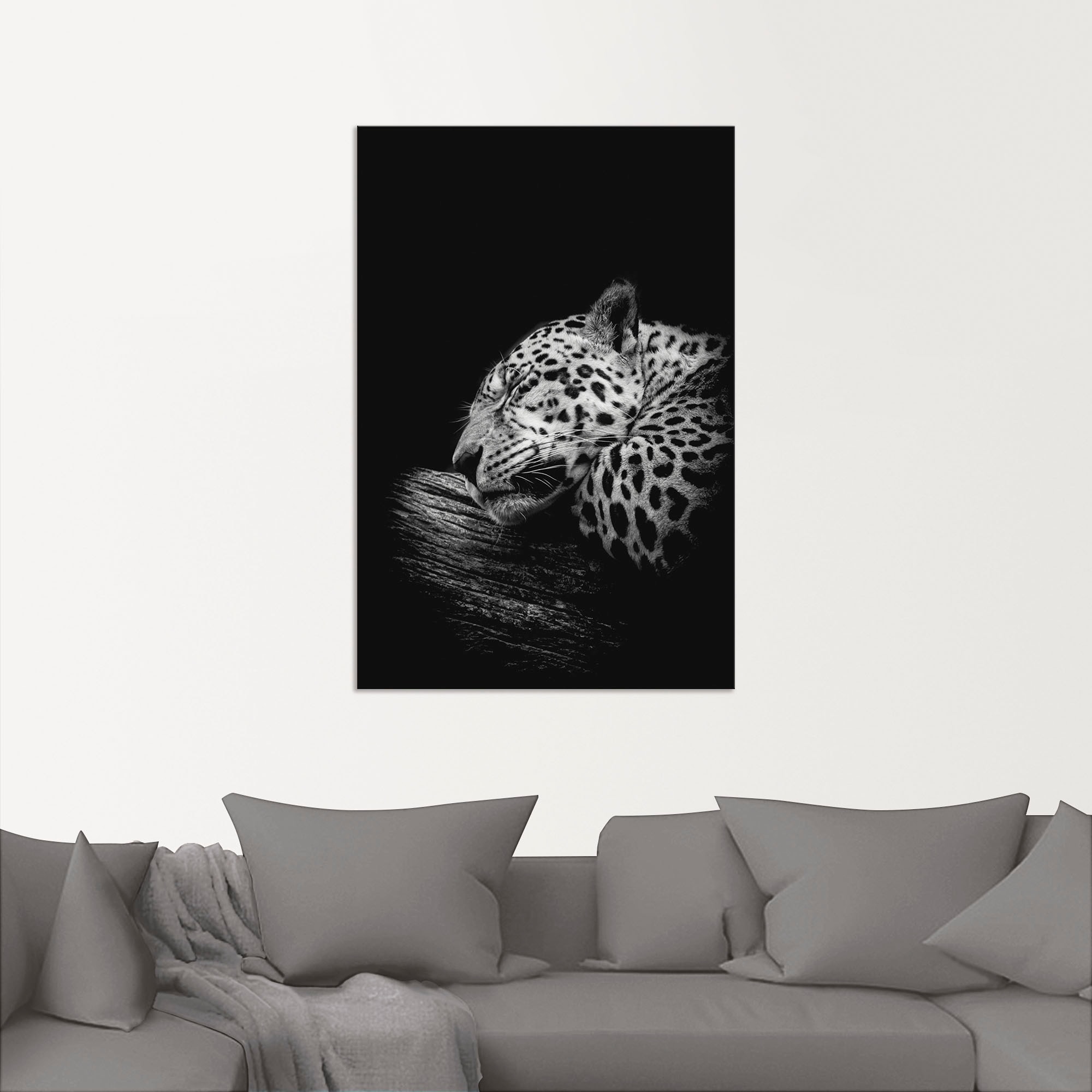 Artland Wandbild »Der schlafende Jaguar« Wildtiere 1 Stk. tlg. als Alubild, Outdoorbild, Leinwandbild, Poster in verschied. Größen