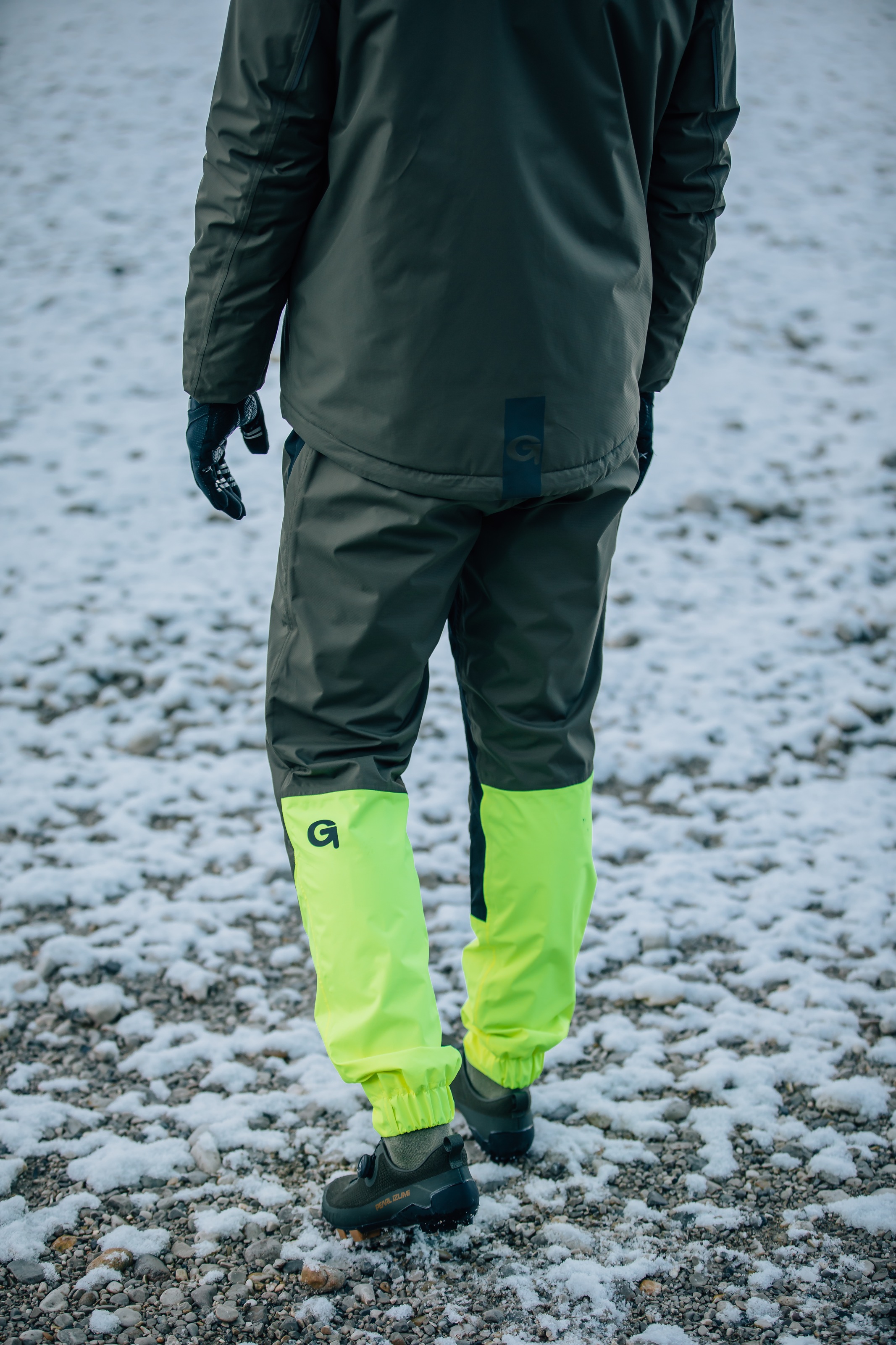 Gonso Fahrradhose »Save Pants Therm«, Gefütterte Regenhose für sehr kalte Wintertage auf dem Rad.